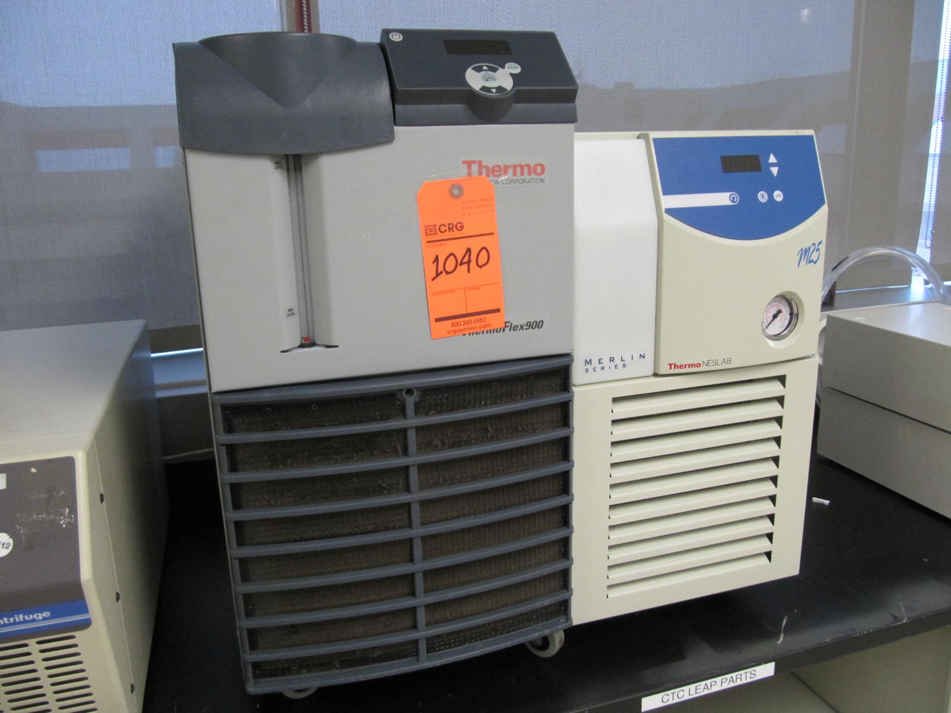 Lot of (2) Thermo assorted chillers including: (1) Flex 900 and (1) M25, located in building 5,