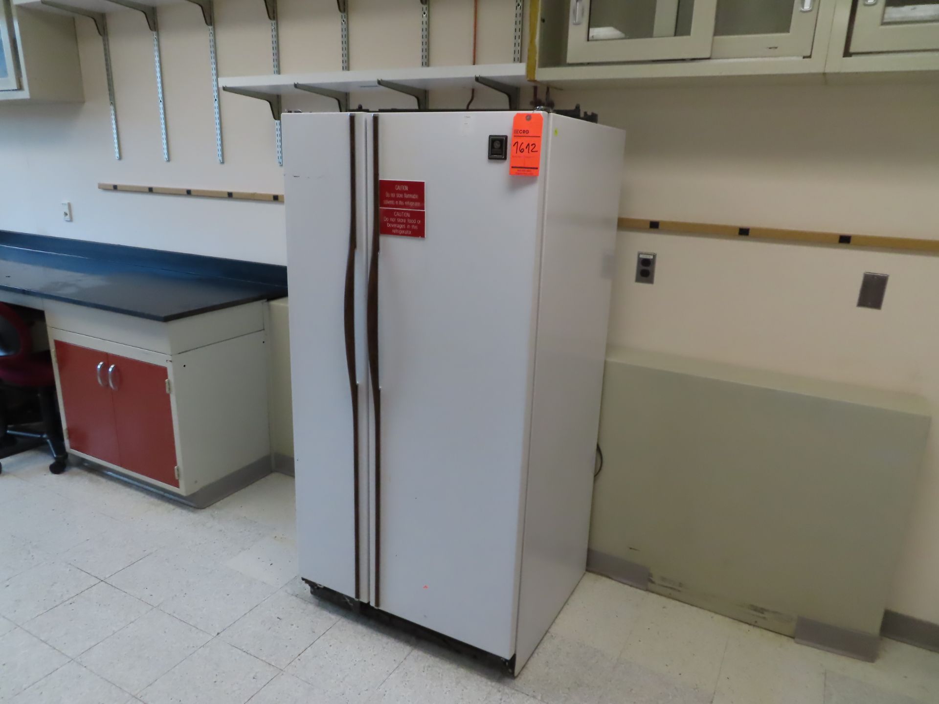 GE refrigerator/freezer, located wing A, 3rd floor, room 312E