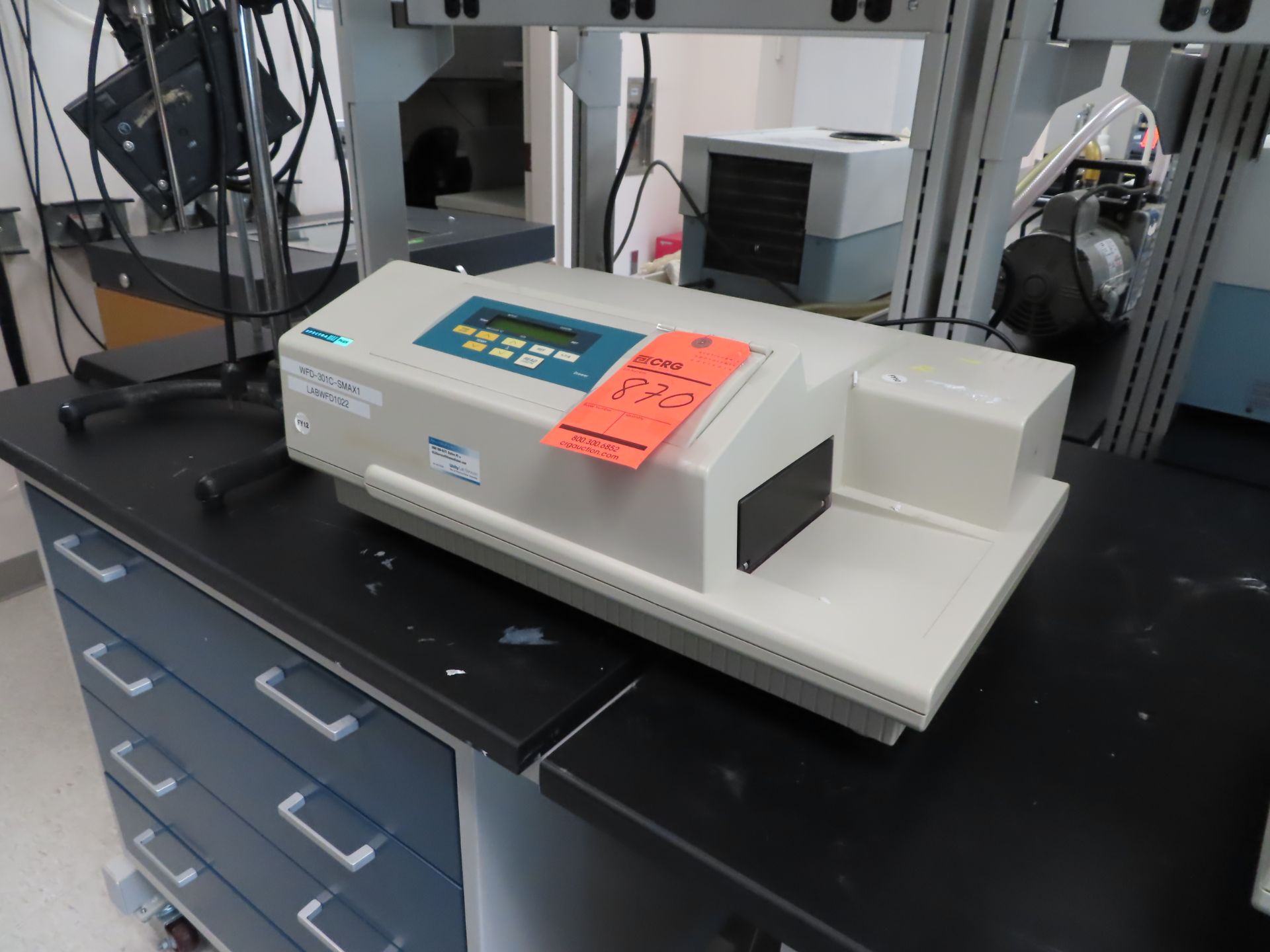 Molecular Devices Spectra Max Plus Fluoresence Absorbance Cuvette, located C wing, 3rd floor, room