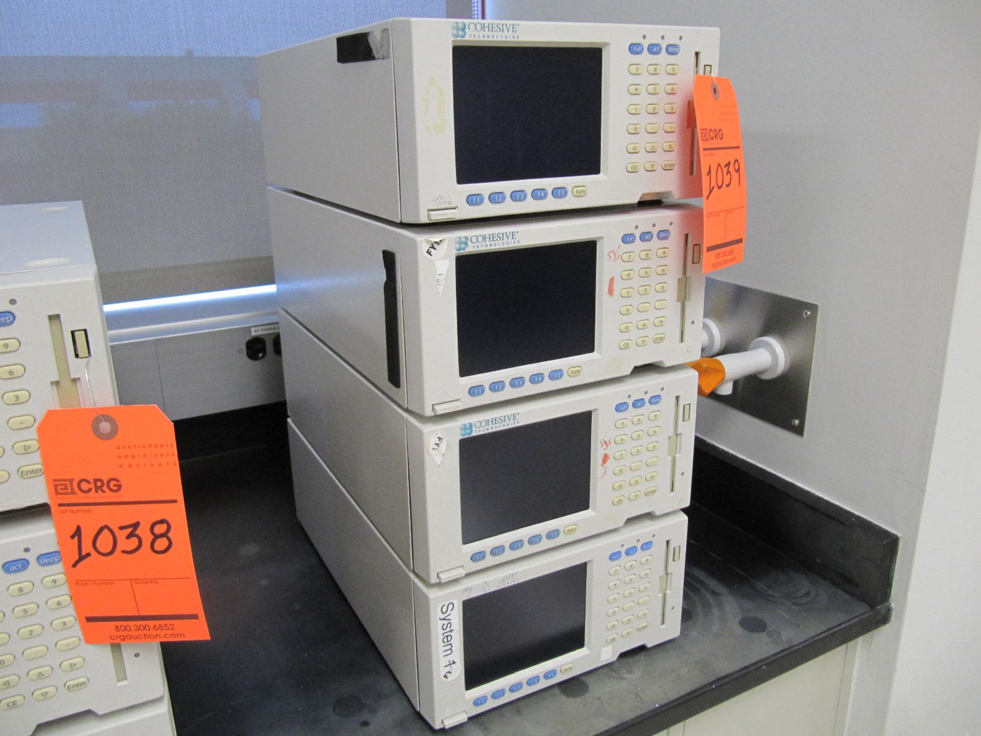 Lot of (4) Cohesive Technolgies SCL-10A system controllers, located in building 5, 5th floor, room