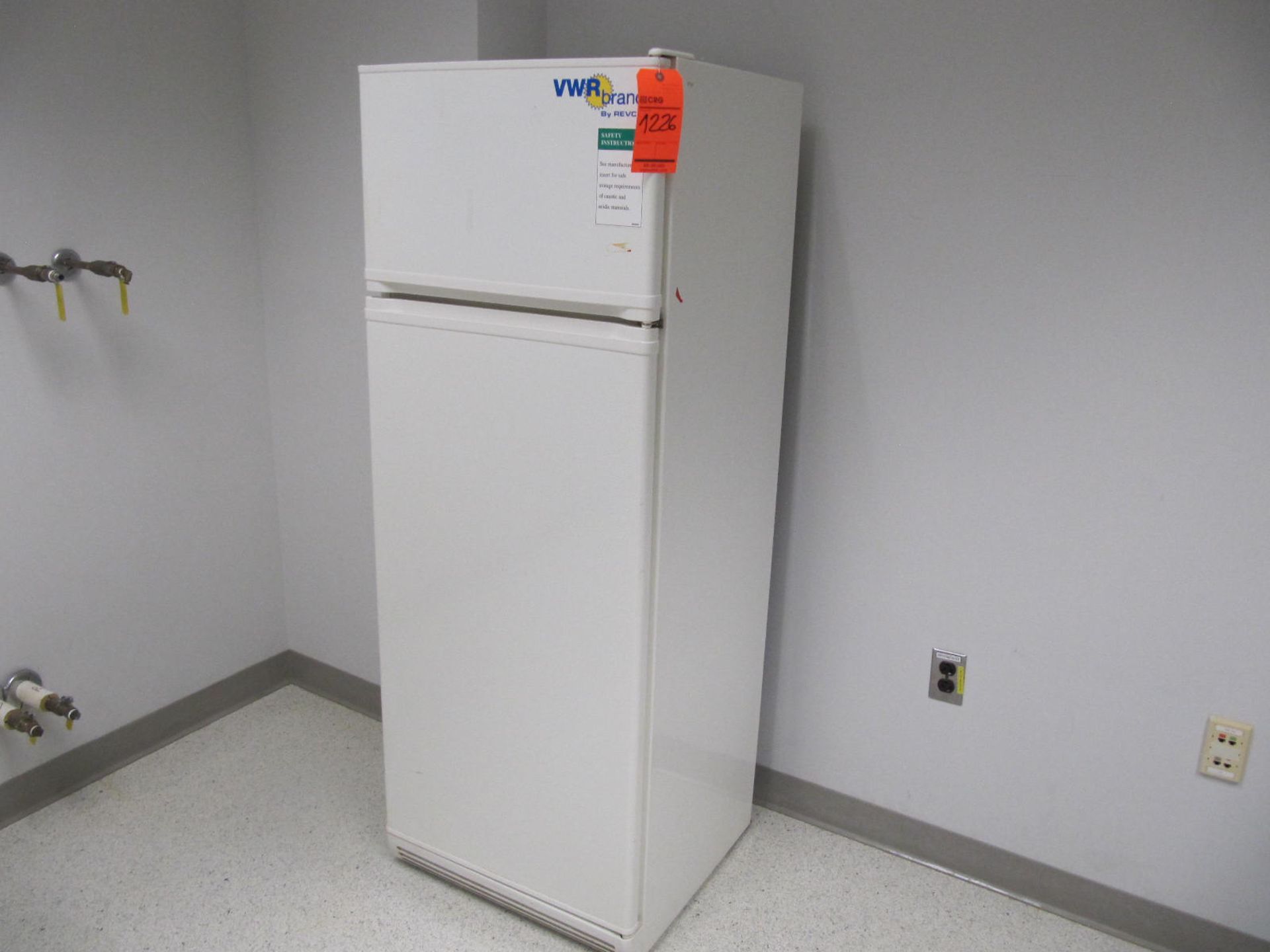 VWR refrigerator/freezer, located in building 5, 4th floor, room F414