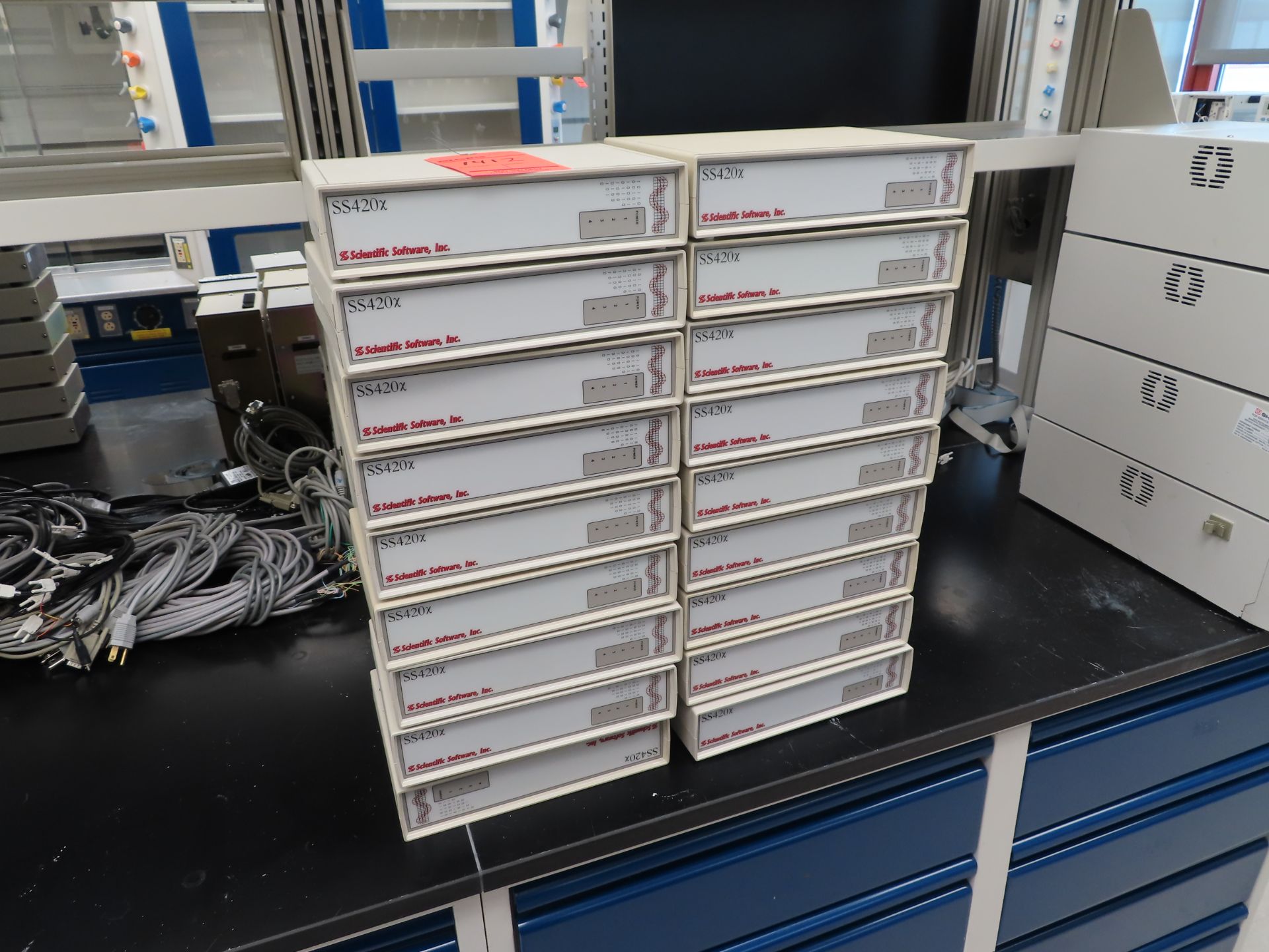 Lot of (18) Scientific Software Inc SS420X Analox to Digital interface box located in A Wing, 4th