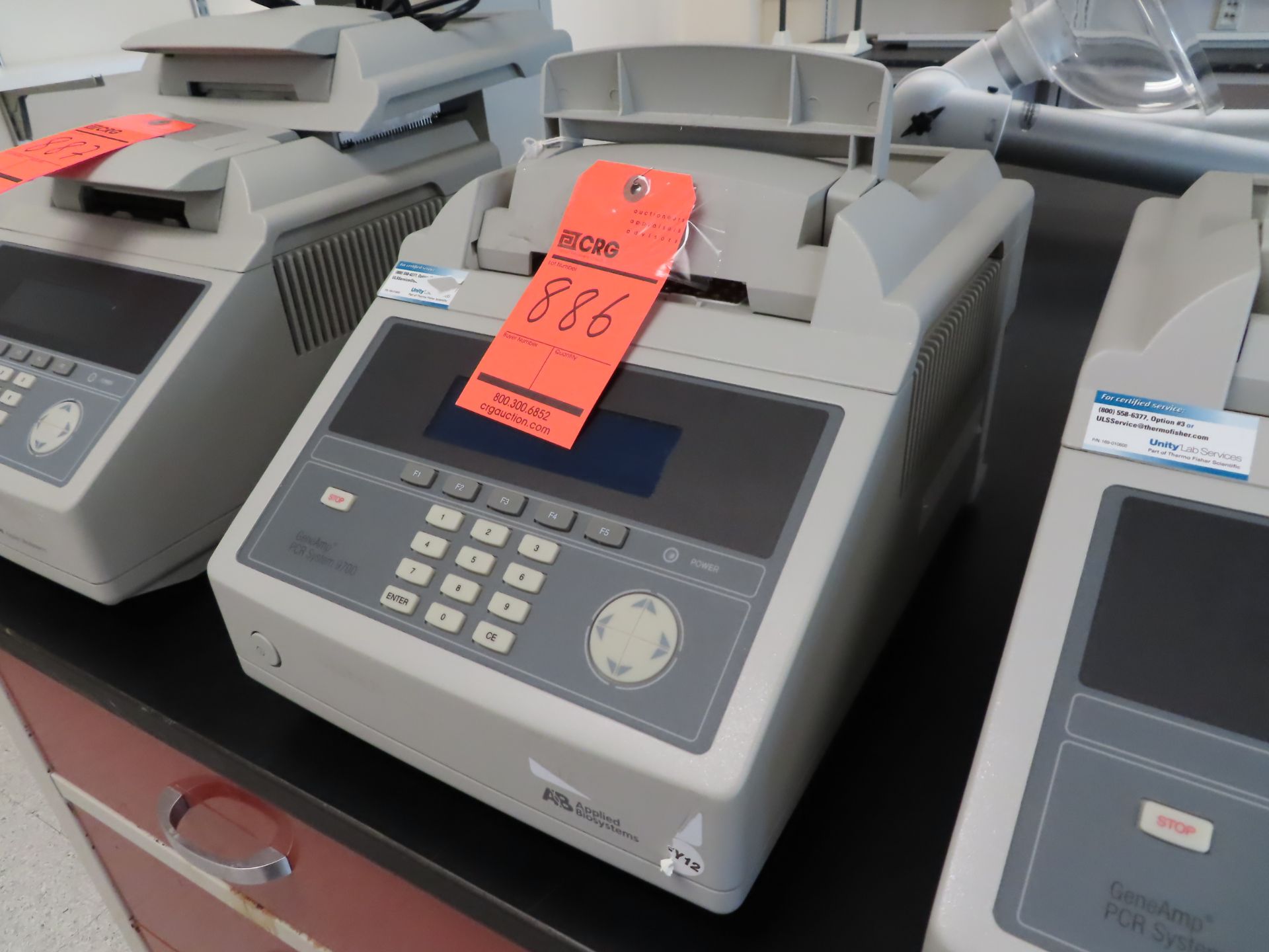 Applied Biosystems 9700 GeneAmp PCR System, located C wing, 3rd floor, room 357A