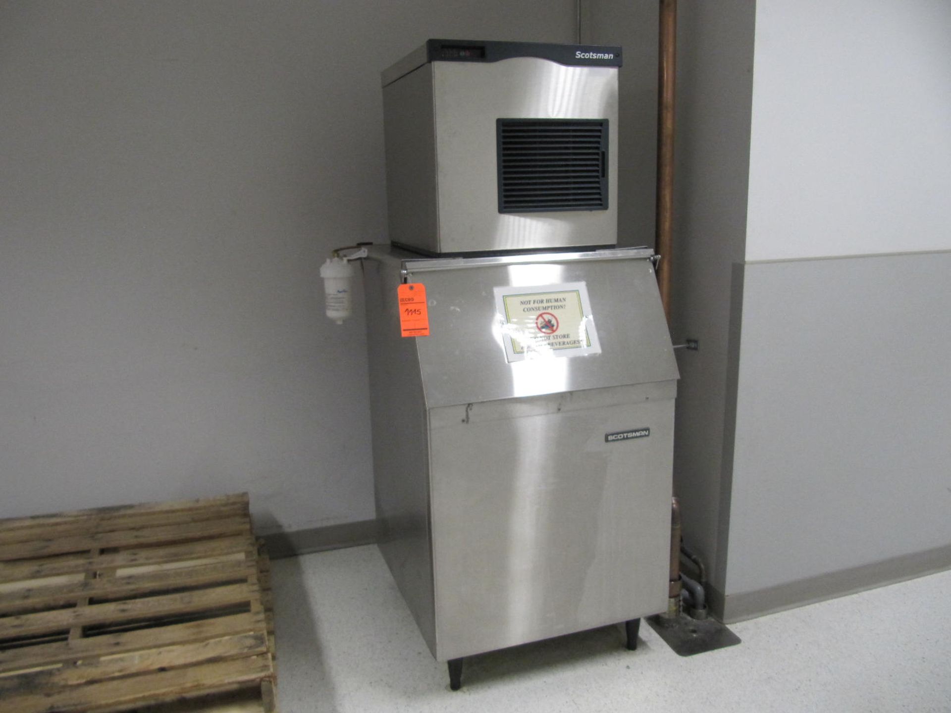 Scotsman self contained ice maker F0822A-1A, s/n 11041320032, located in building 5, 5th floor, room