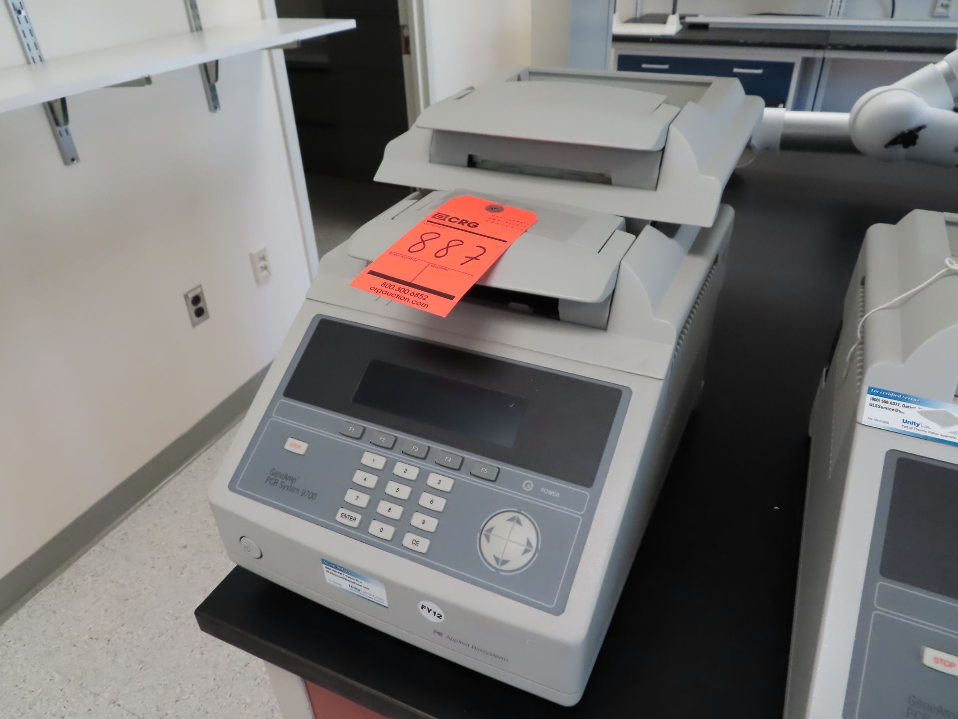 Applied Biosystems 9700 GeneAmp PCR System, located C wing, 3rd floor, room 357A