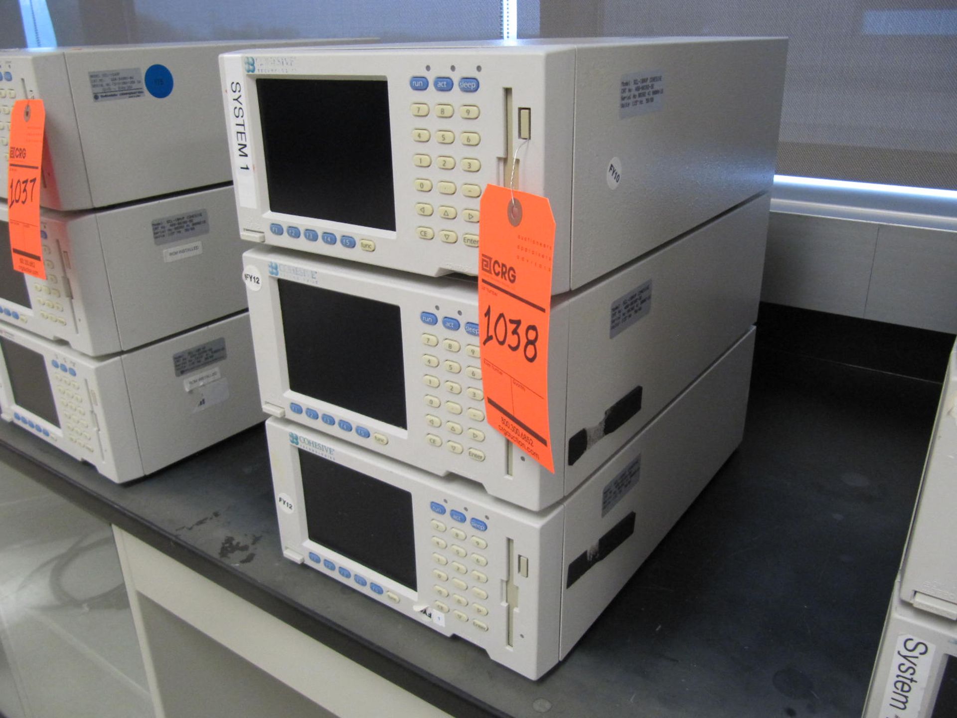 Lot of (3) Cohesive Technologies SCL-10A system controllers, located in building 5, 5th floor,