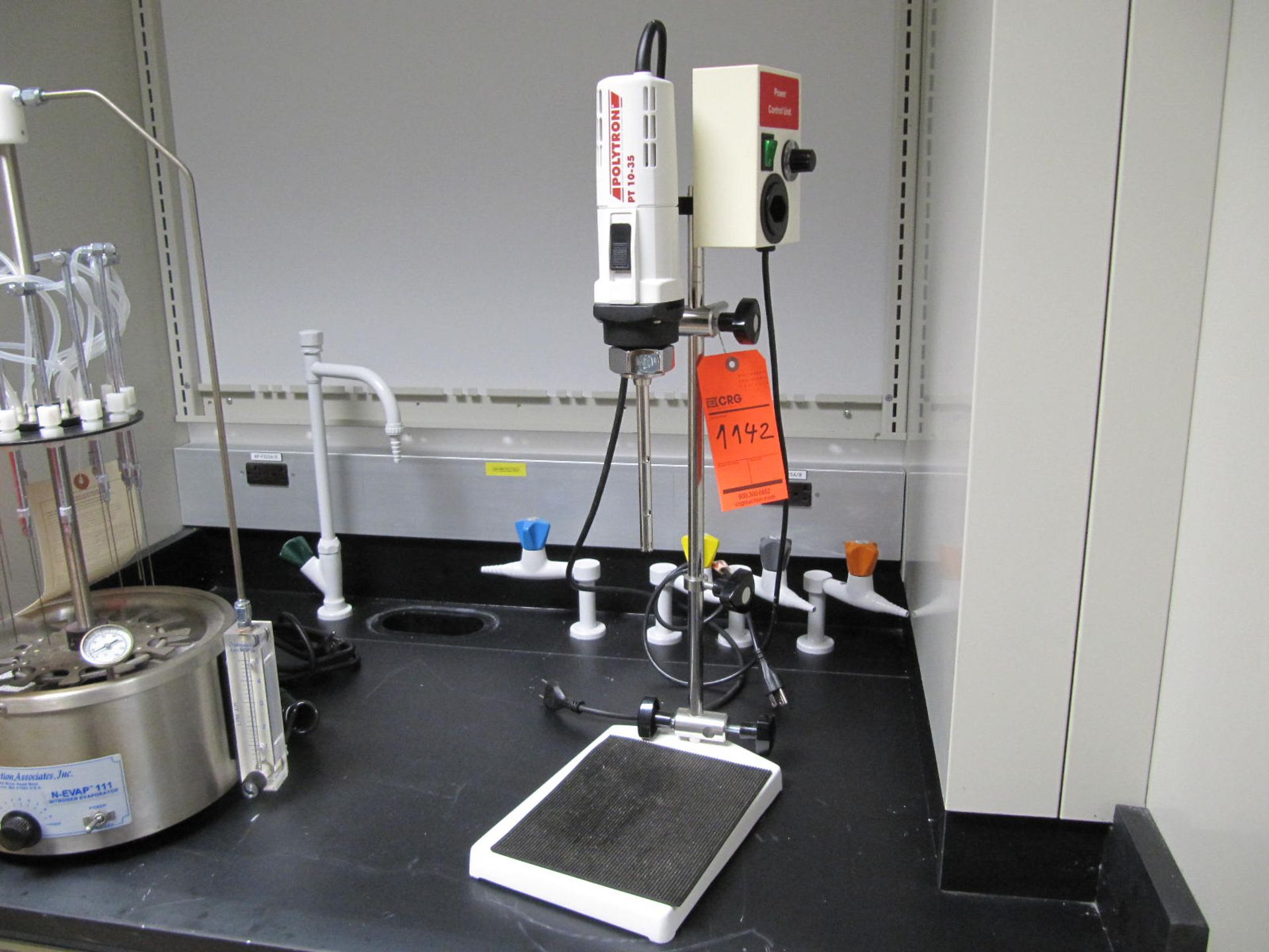 Polytron dispersing homoginizer, PT 10-35, located in building 5, 5th floor, room F523