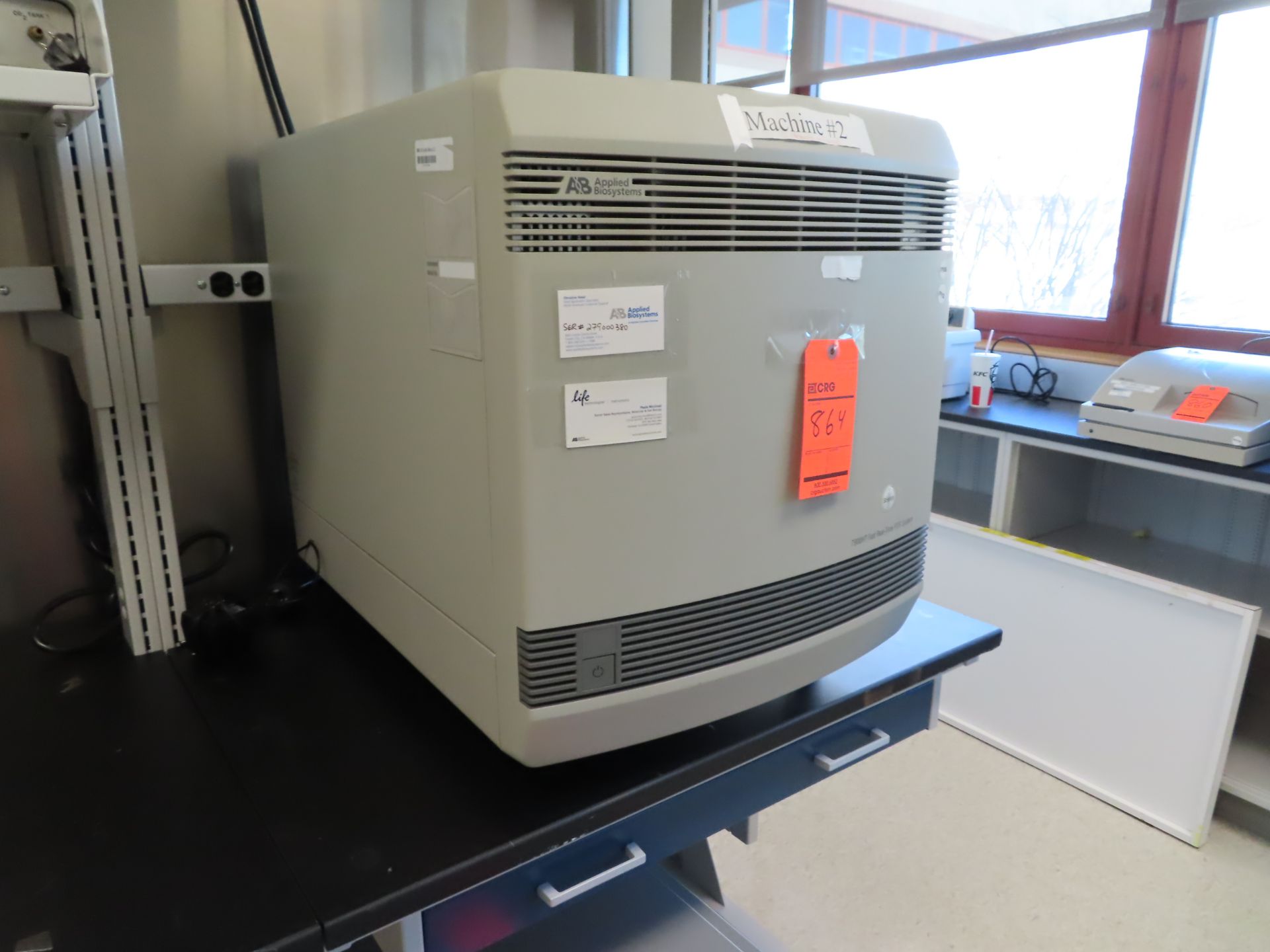 Applied Biosystems 7900HT Fast Real-Time PCR System, located C wing, 3rd floor, room 352A