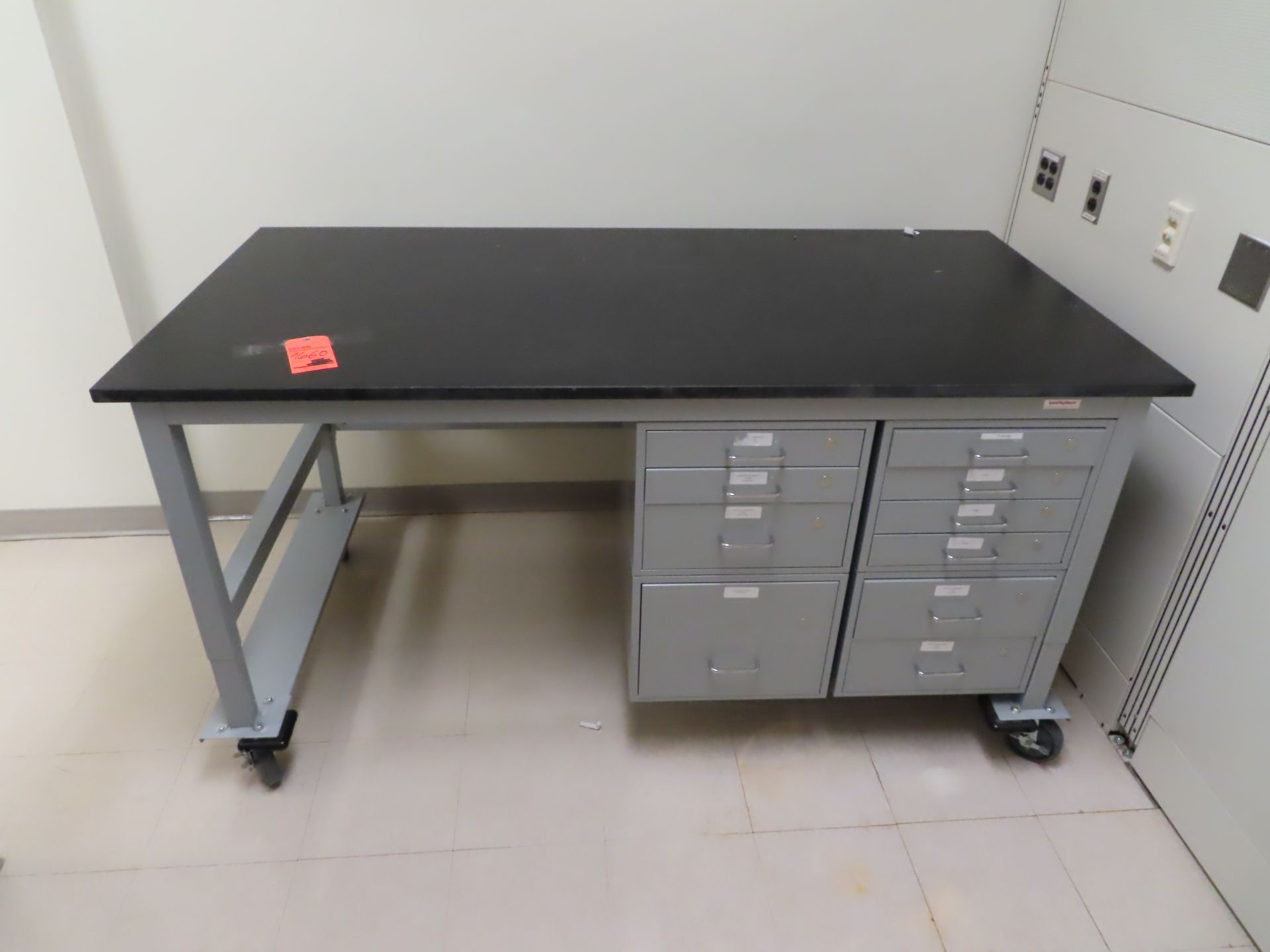 Mobil lab table, 6' X 3', located wing A, 3rd floor, room 305C