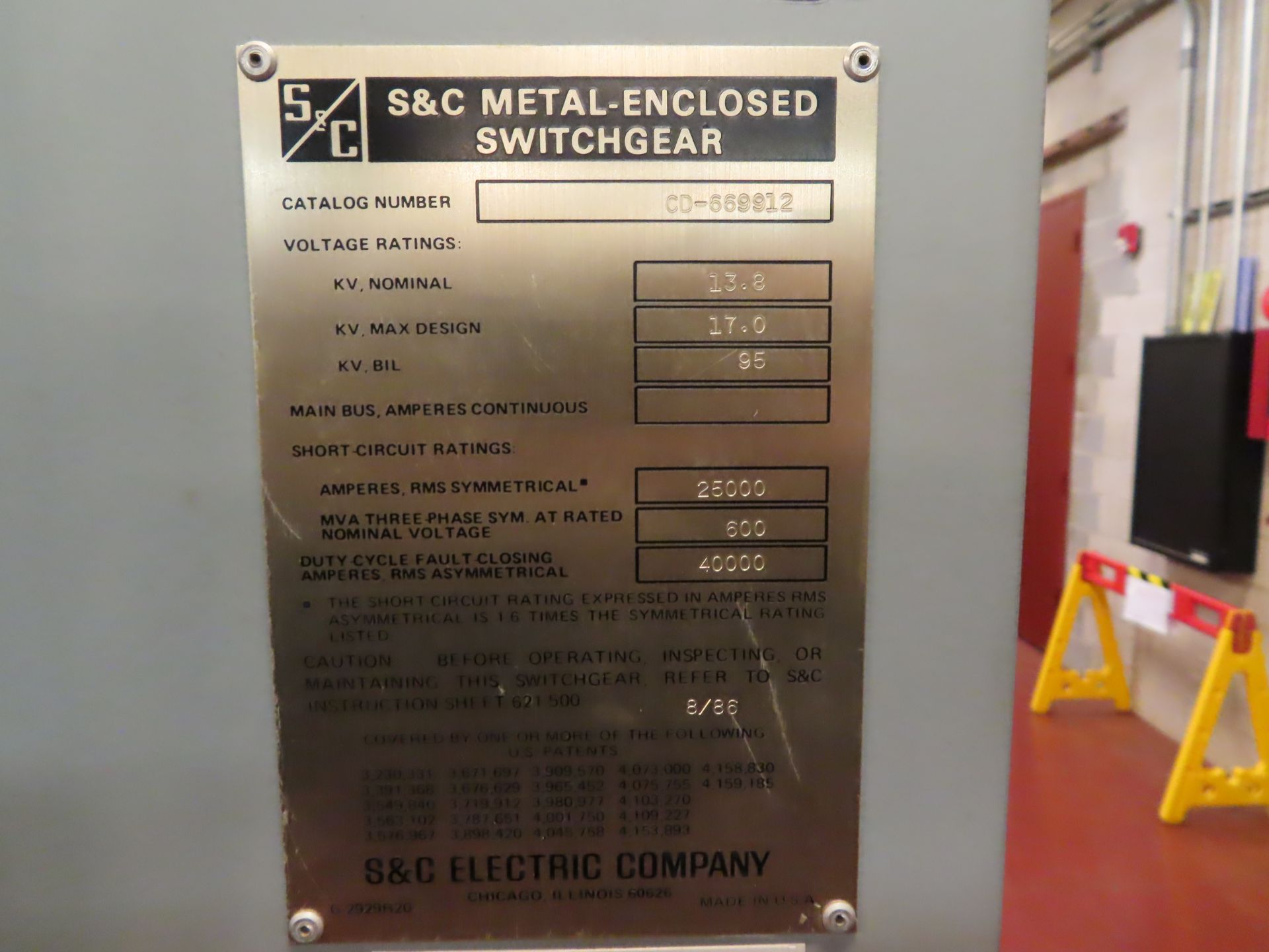 Lot including: (2) Westinghouse 3 phase, type R5L silicone fluid insulated substation transformer, - Image 7 of 9