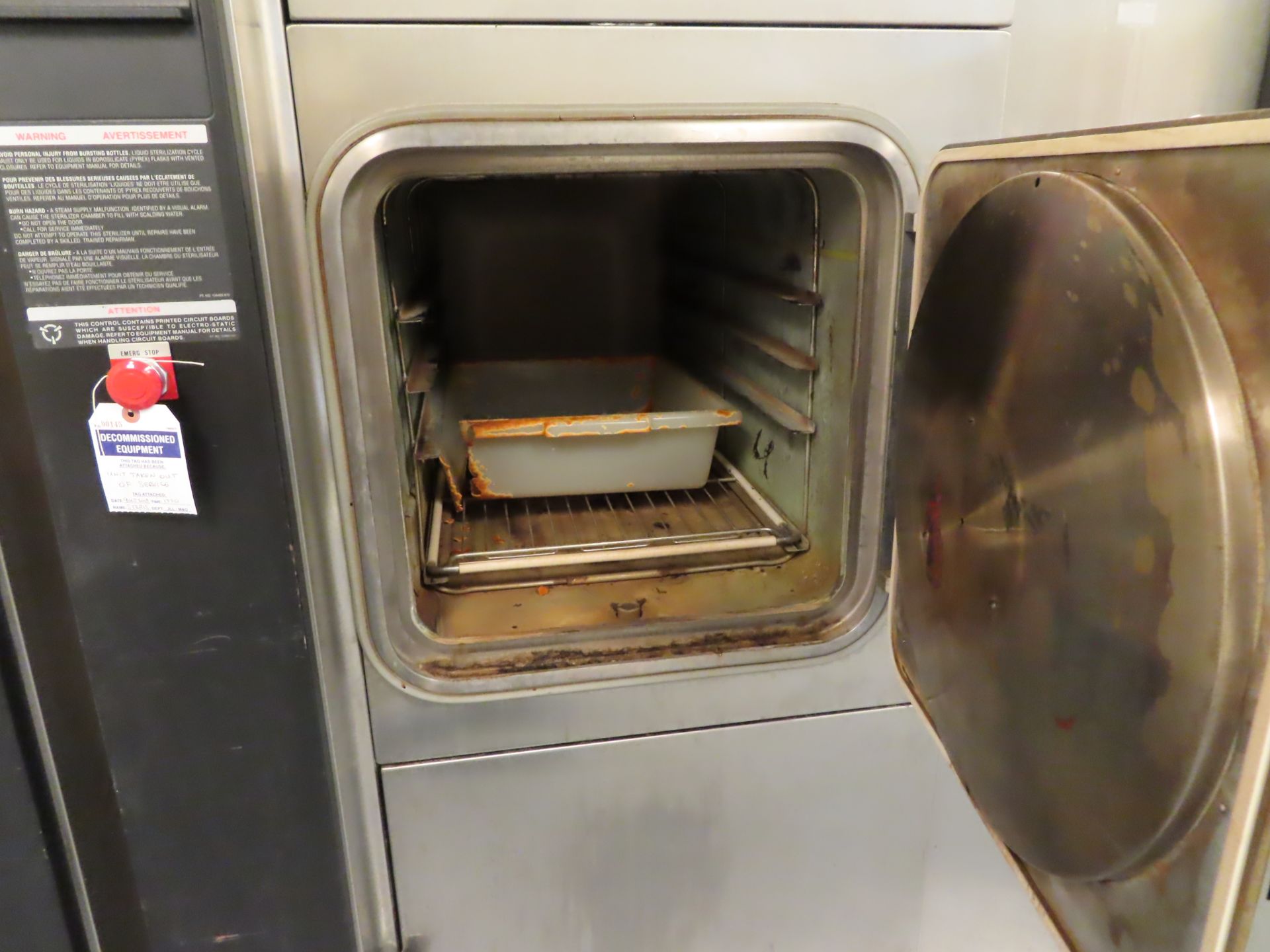 Amsco 3031-S autoclave, s/n 0117095-01, location B wing, 3rd floor, room 342C - Image 2 of 3