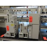 Lot of (2) Shimadzu HP:C systems including SPD-10A vp UV-VIS detectors, (2) SIL-10AP auto injectors,