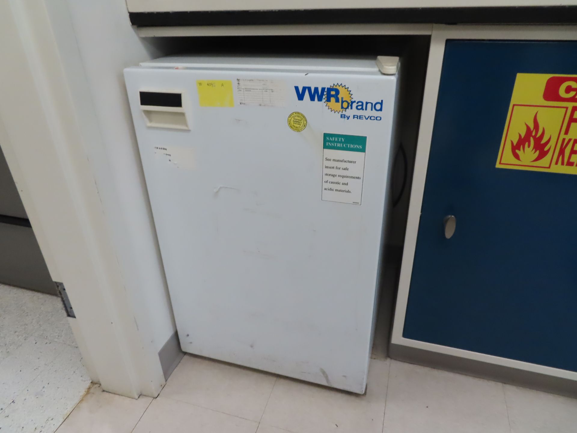 Lot of (3) assorted refrigerator/freezer including: (1) GE freezer, (1) VWR refrigerator/freezer, ( - Image 2 of 3