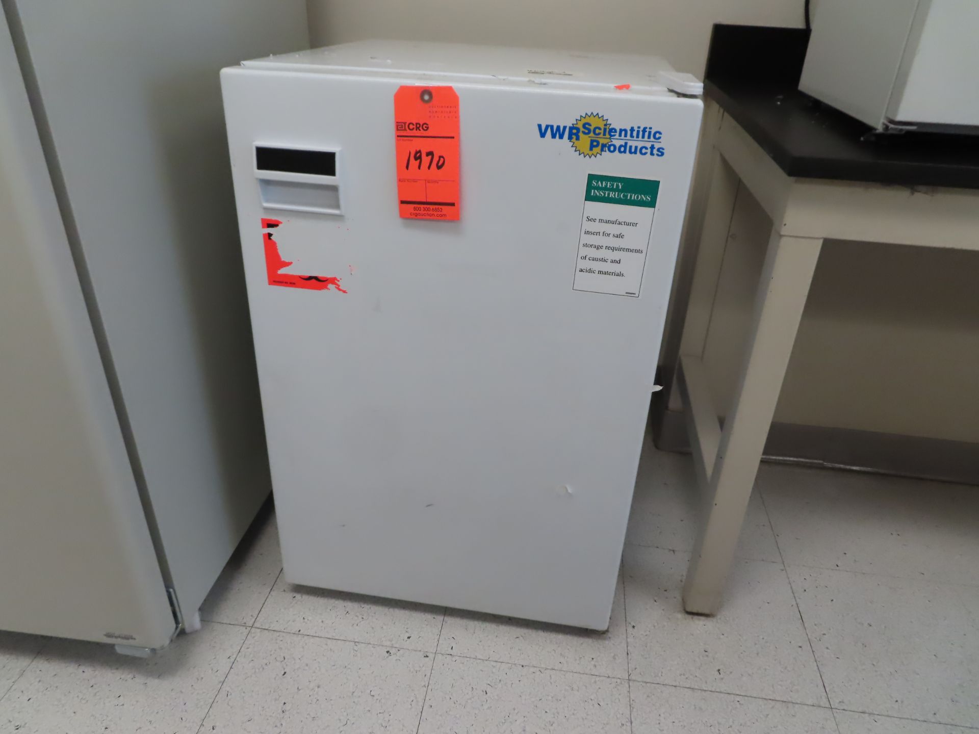 VWR under counter refrigerator, located C wing, 3rd floor, room 361E