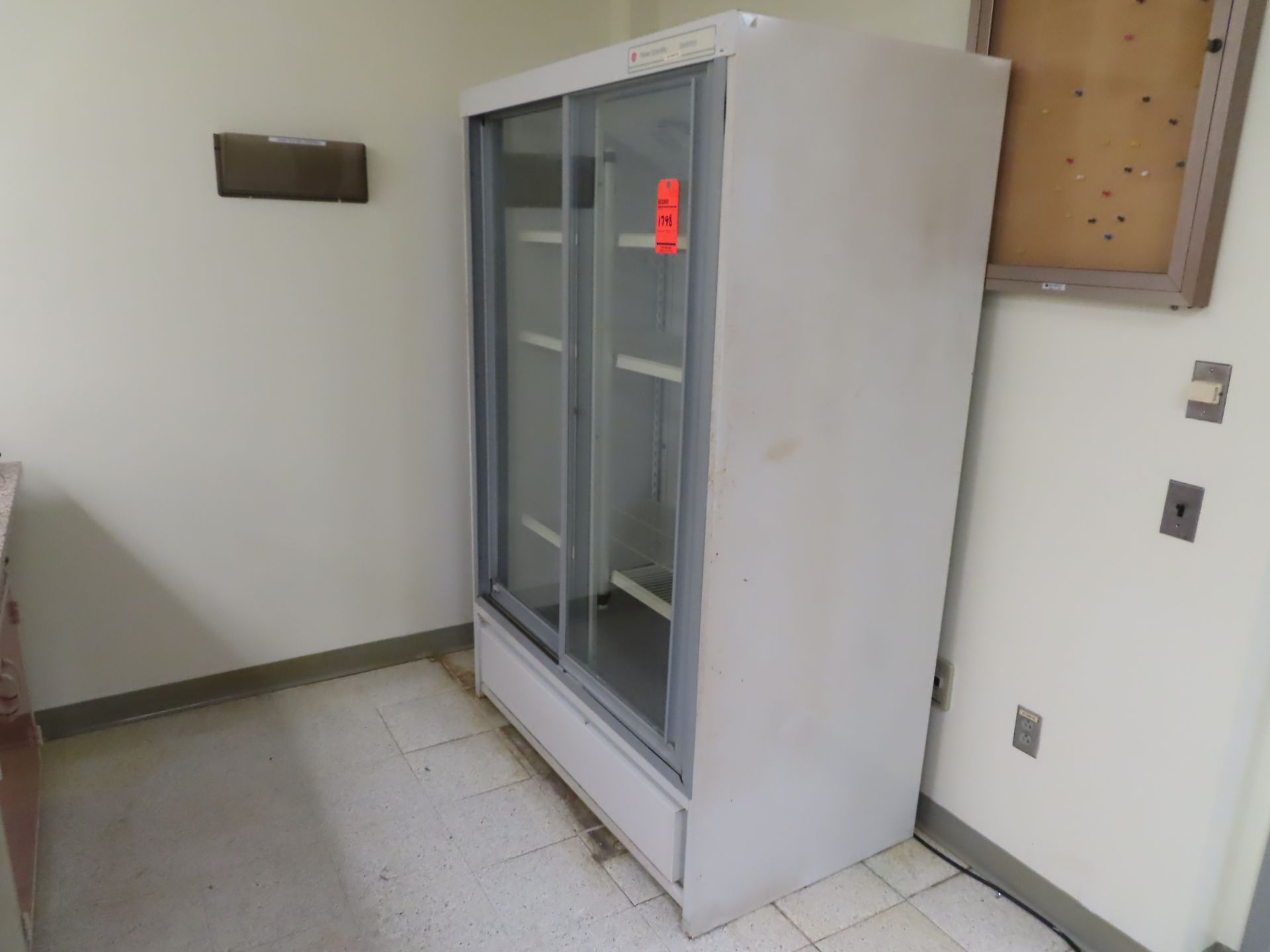 Fisher Isotemp refrigerator, s/n AP444K-26, located in B wing, 4th floor, room 444A