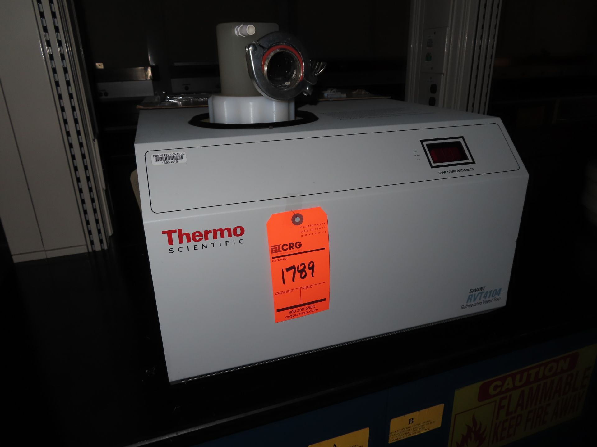 Thermo savant RVT4104 refrigerated vapor trap, located in B wing, 4th floor, room 442A - Image 2 of 2