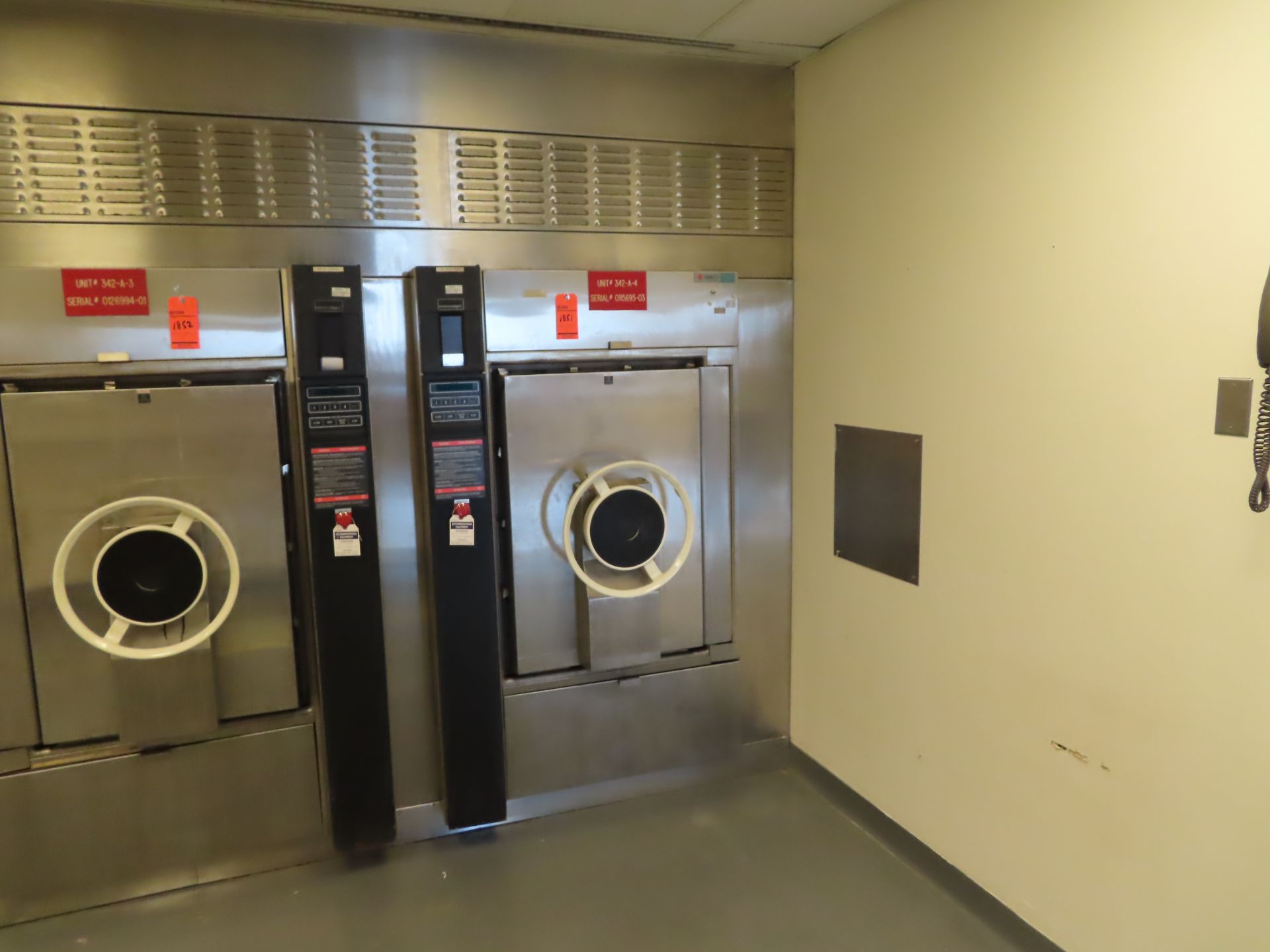 Amsco 3031-S autoclave, s/n 0115695-03, location B wing, 3rd floor, room 342C