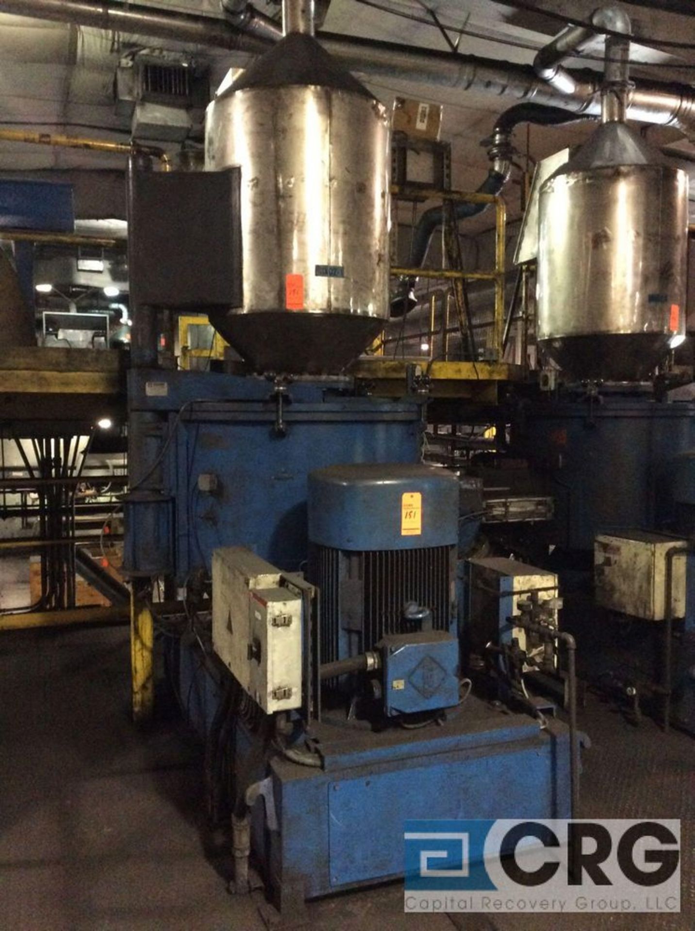 1996 Mixaco rotary mixer, mn SM600-D, sn , 600 liter stainless steel lined, 4500 kg capacity, 100