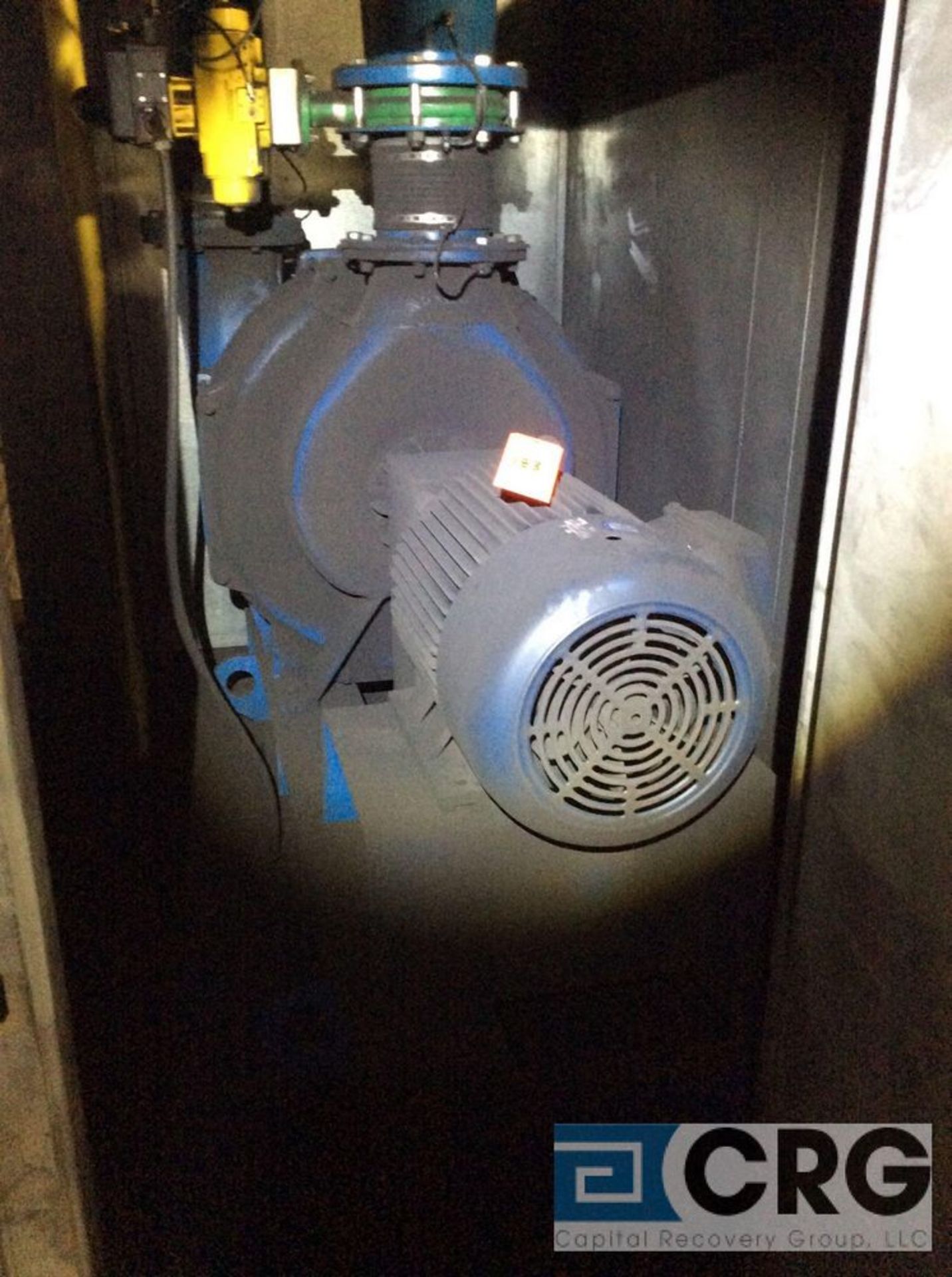 Lamson 50 hp blower with sound proof Semco sound proof walls (subject to entirety bid Lot 178) - Image 2 of 4