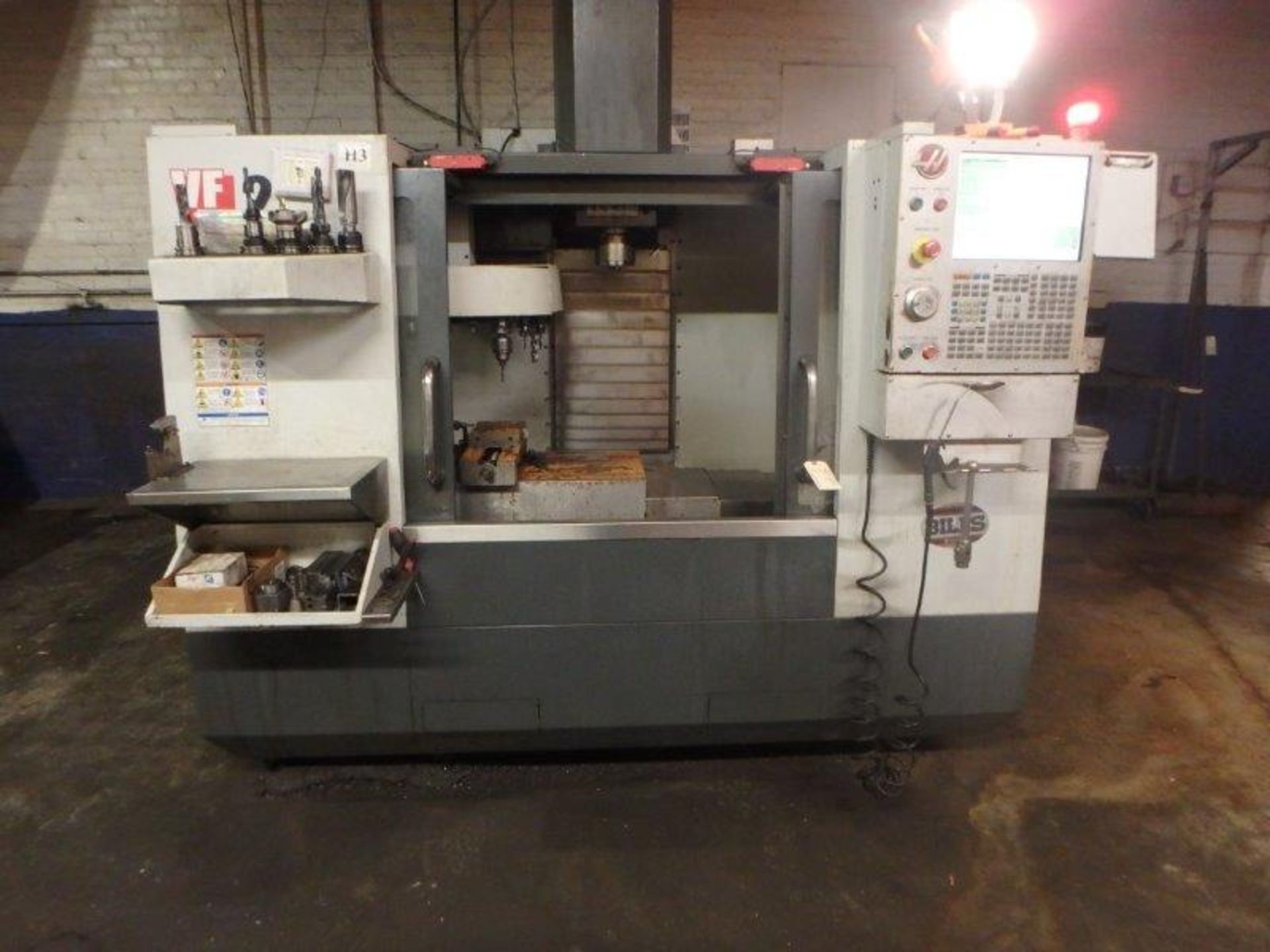 08/2012 HAAS VF-2 MACHINE CENTER W/TOOLING