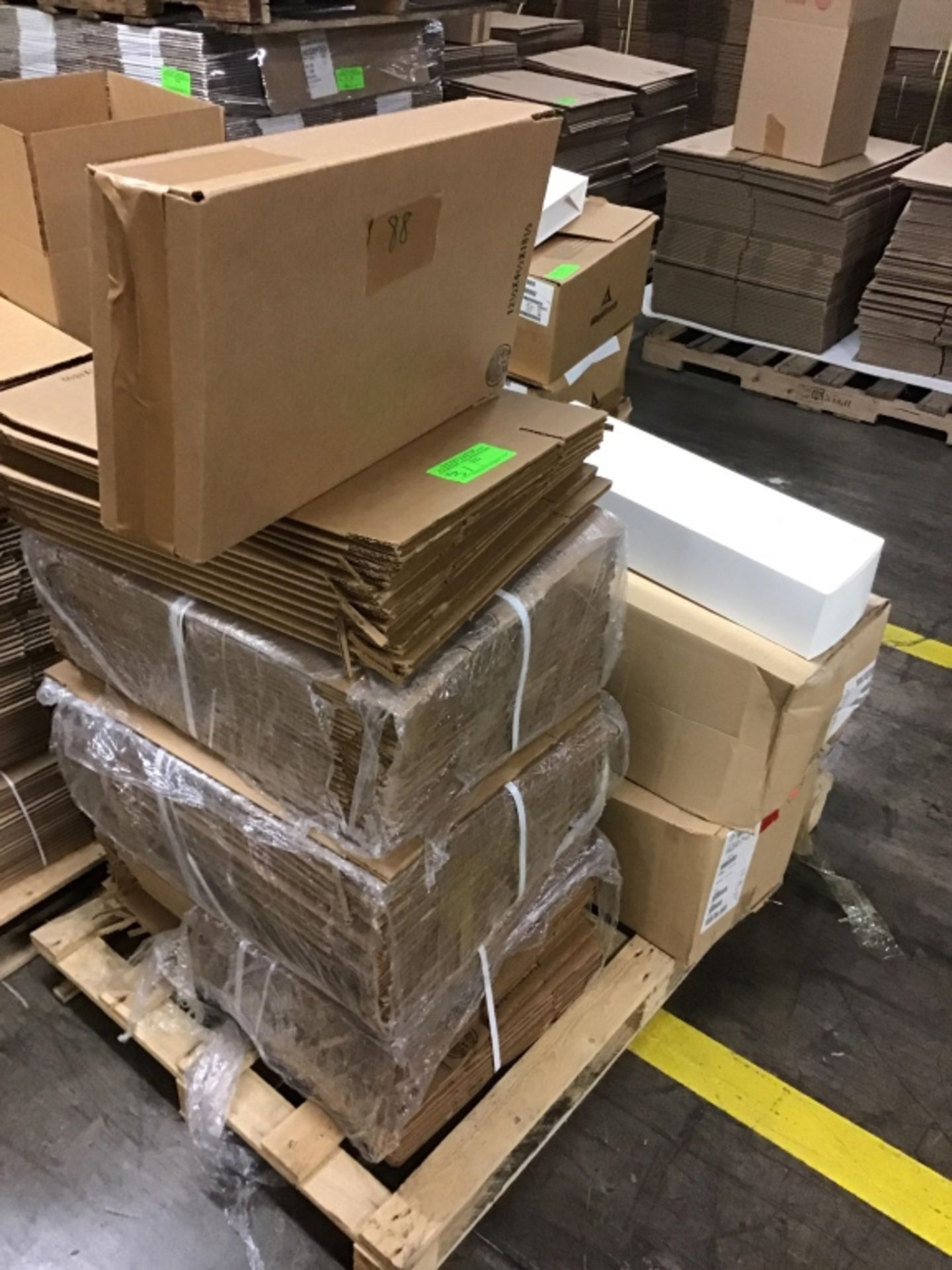 Pallet of boxes