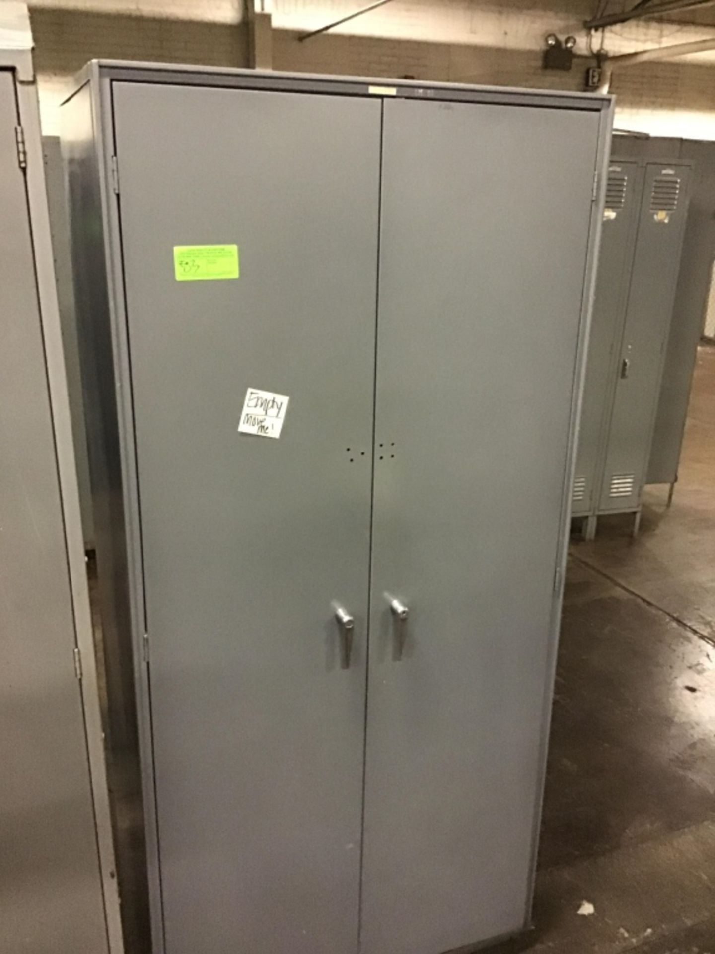 Two door supply cabinet