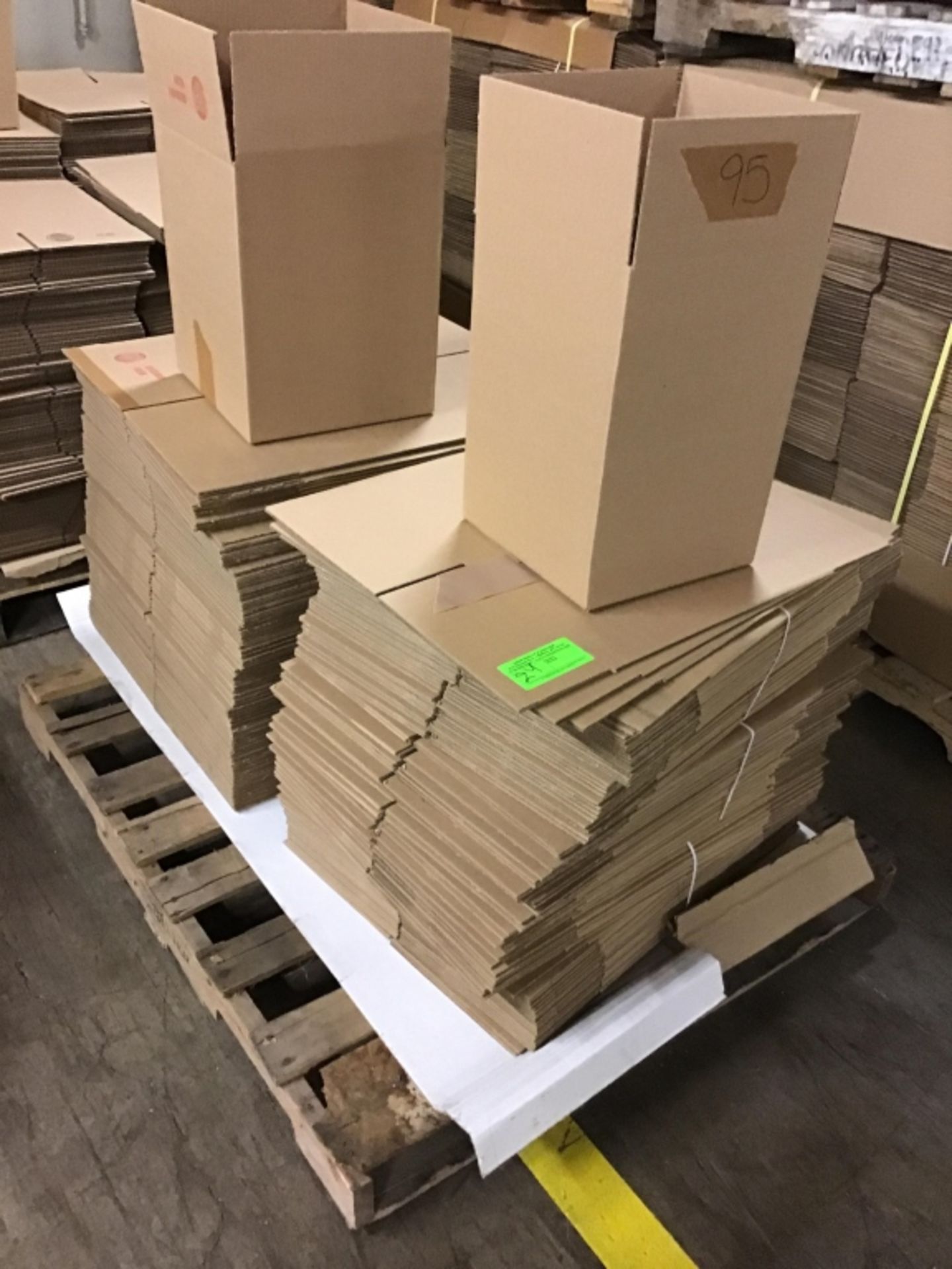 Pallet of boxes