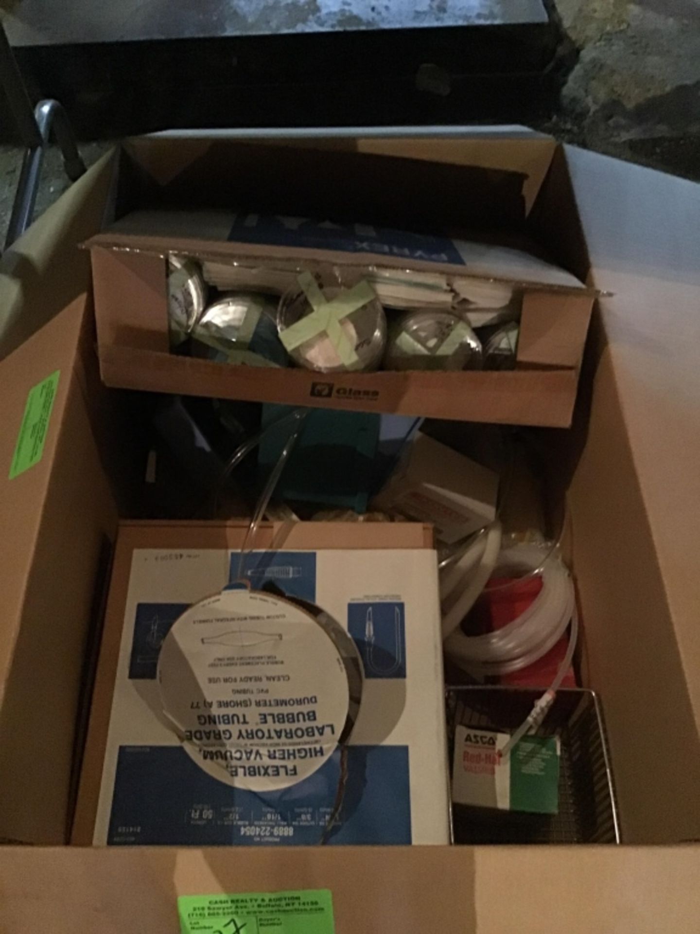 Box of miscellaneous medical supply