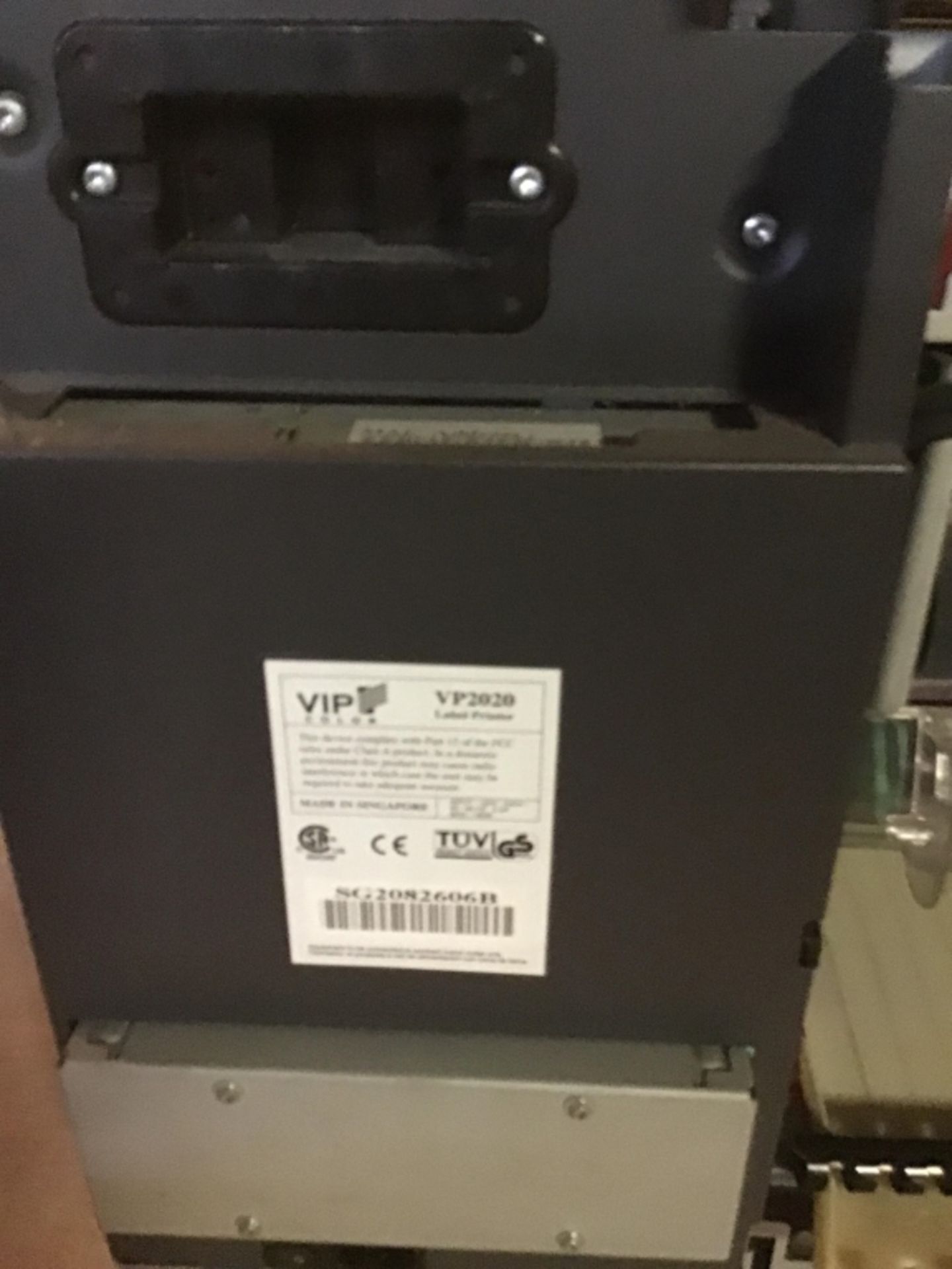 HP VP 2020 Digital color label printer no power cords present, seems to be leaking ink - Image 3 of 3