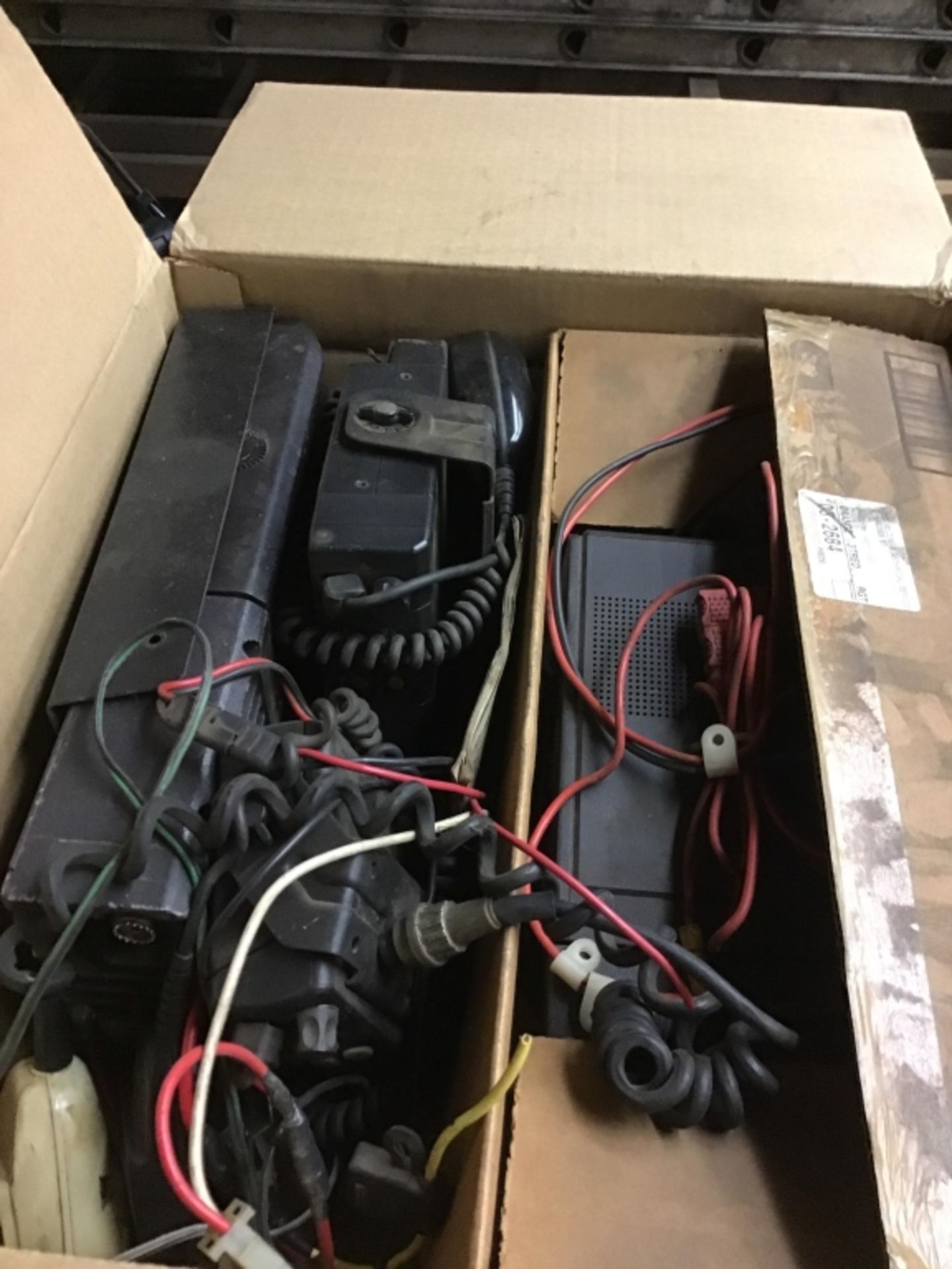 Two boxes of walkie-talkies