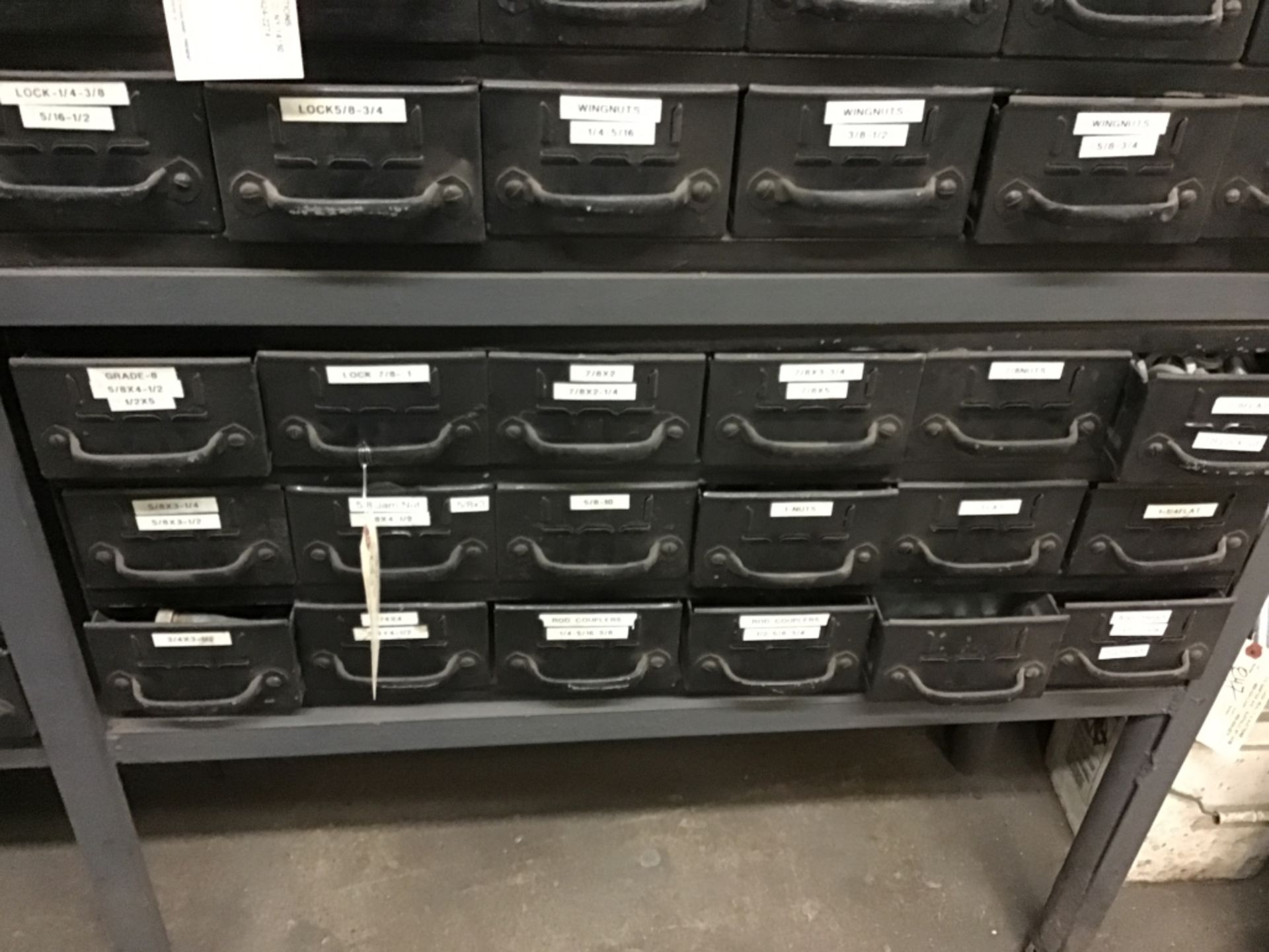 Parts drawer cabinets in contacts