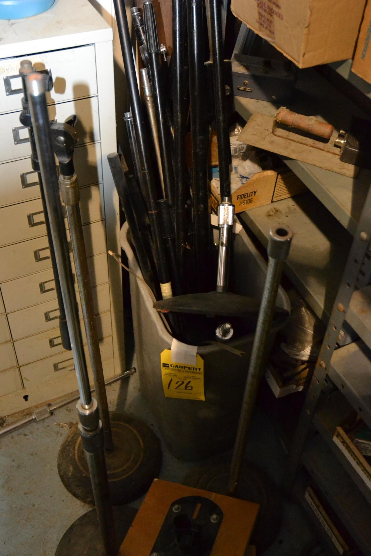 LOT - ASSORTED MIC STANDS