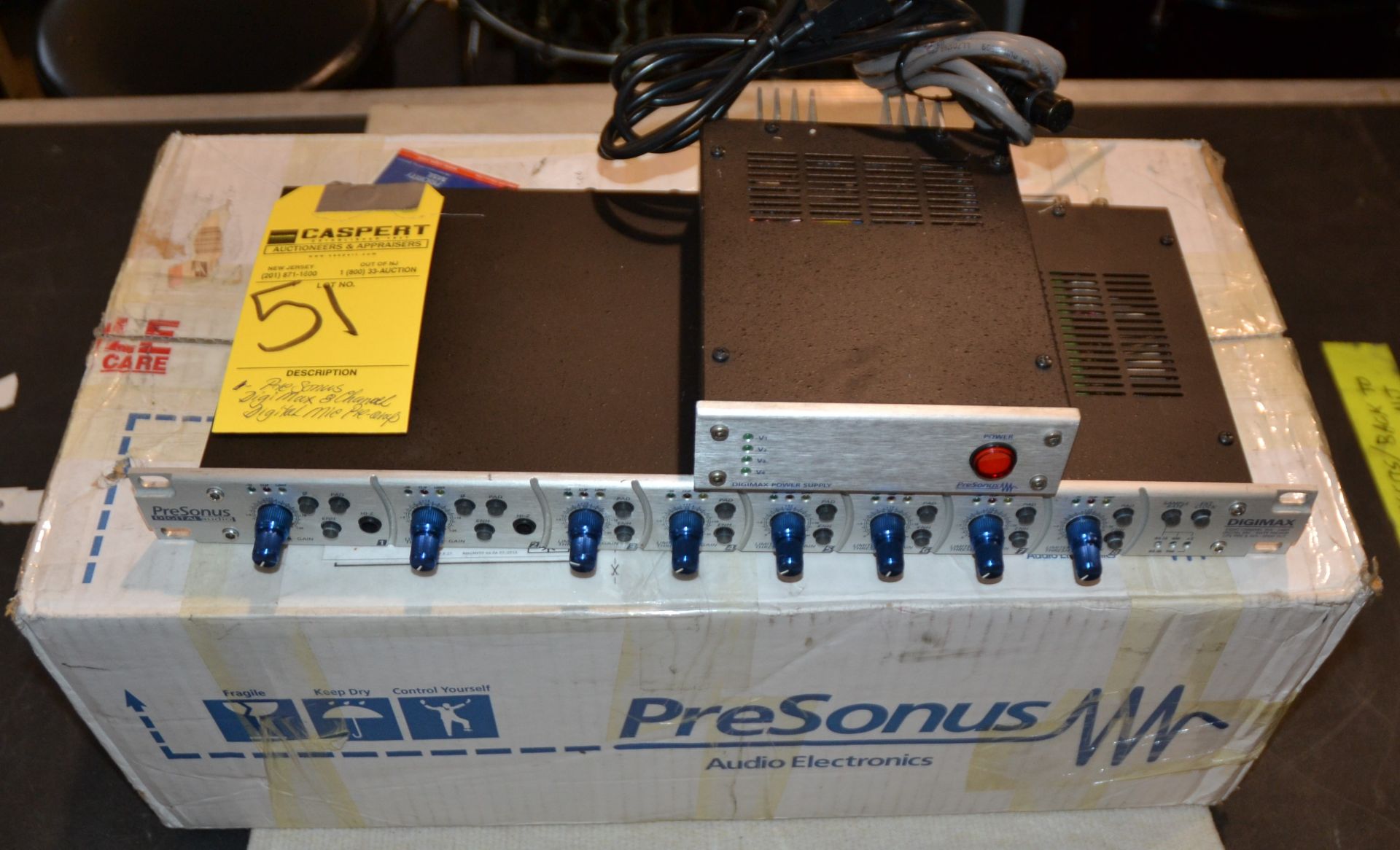 PRESONUS DIGIMIAX 8 CHANNEL DIGITAL MIC PRE-AMPS