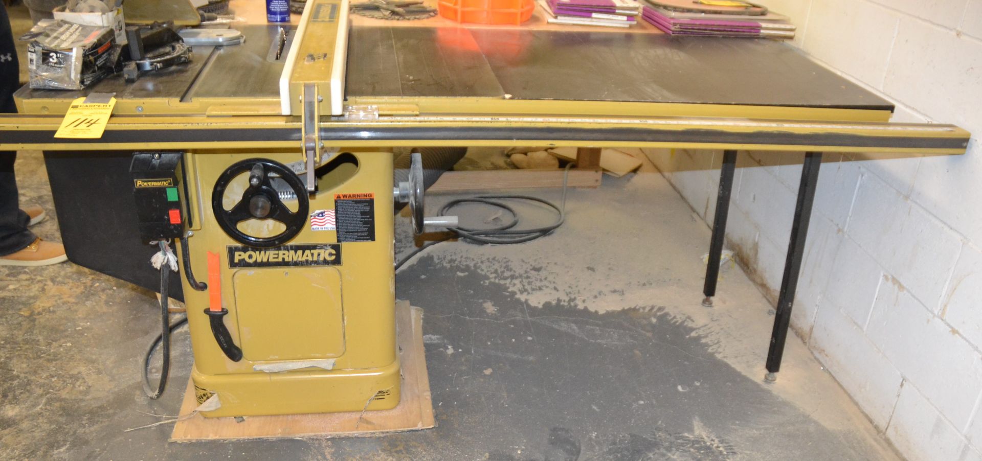 POWERMATIC TABLE SAW W/ FENCE M: 66TA