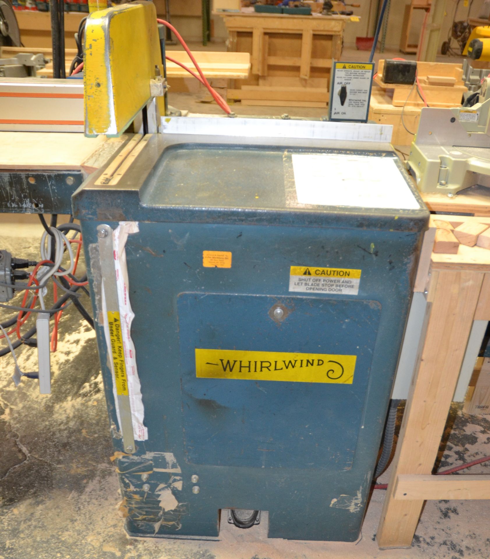 WHIRLWIND UP CUT SAW