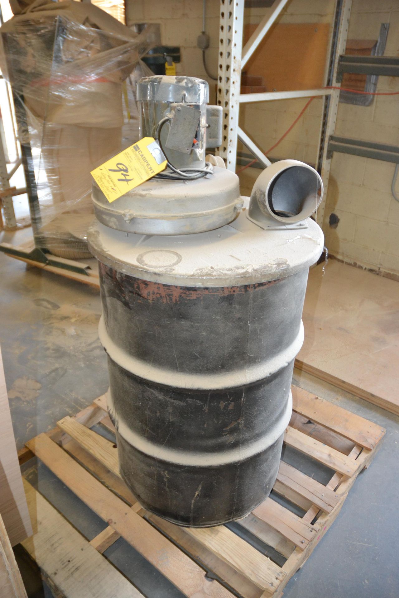 DAYTON 1HP DRUM DUST COLLECTOR SYSTEM