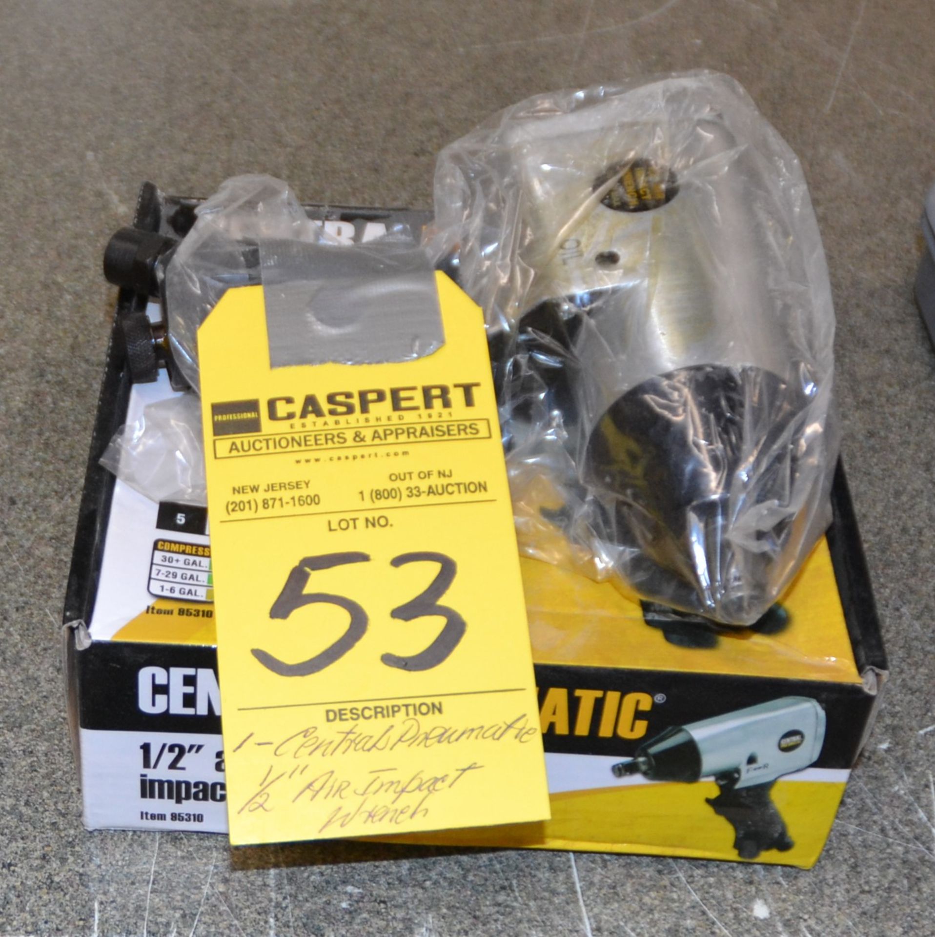 CENTRAL PNEUMATIC 1/2" AIR IMPACT WRENCH