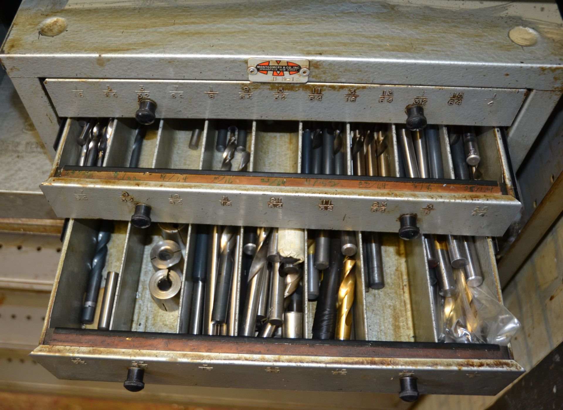 Lot - 2 Cabinets with Fractional Drills - Bild 2 aus 2