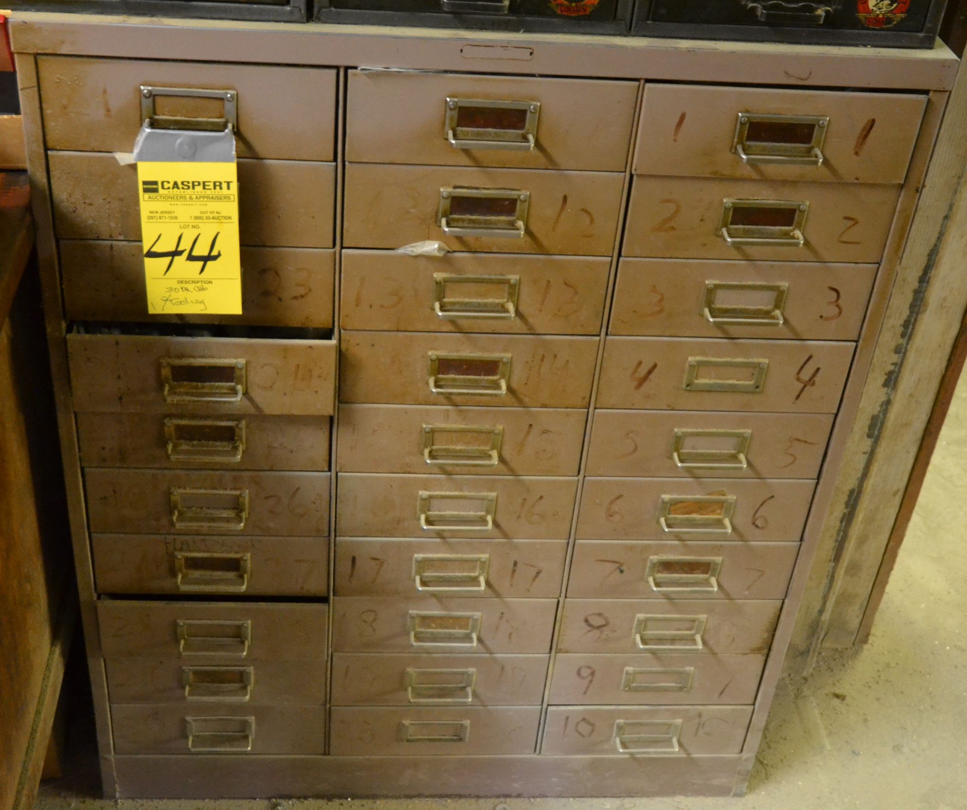 30 Drawer Cabinet with Tooling