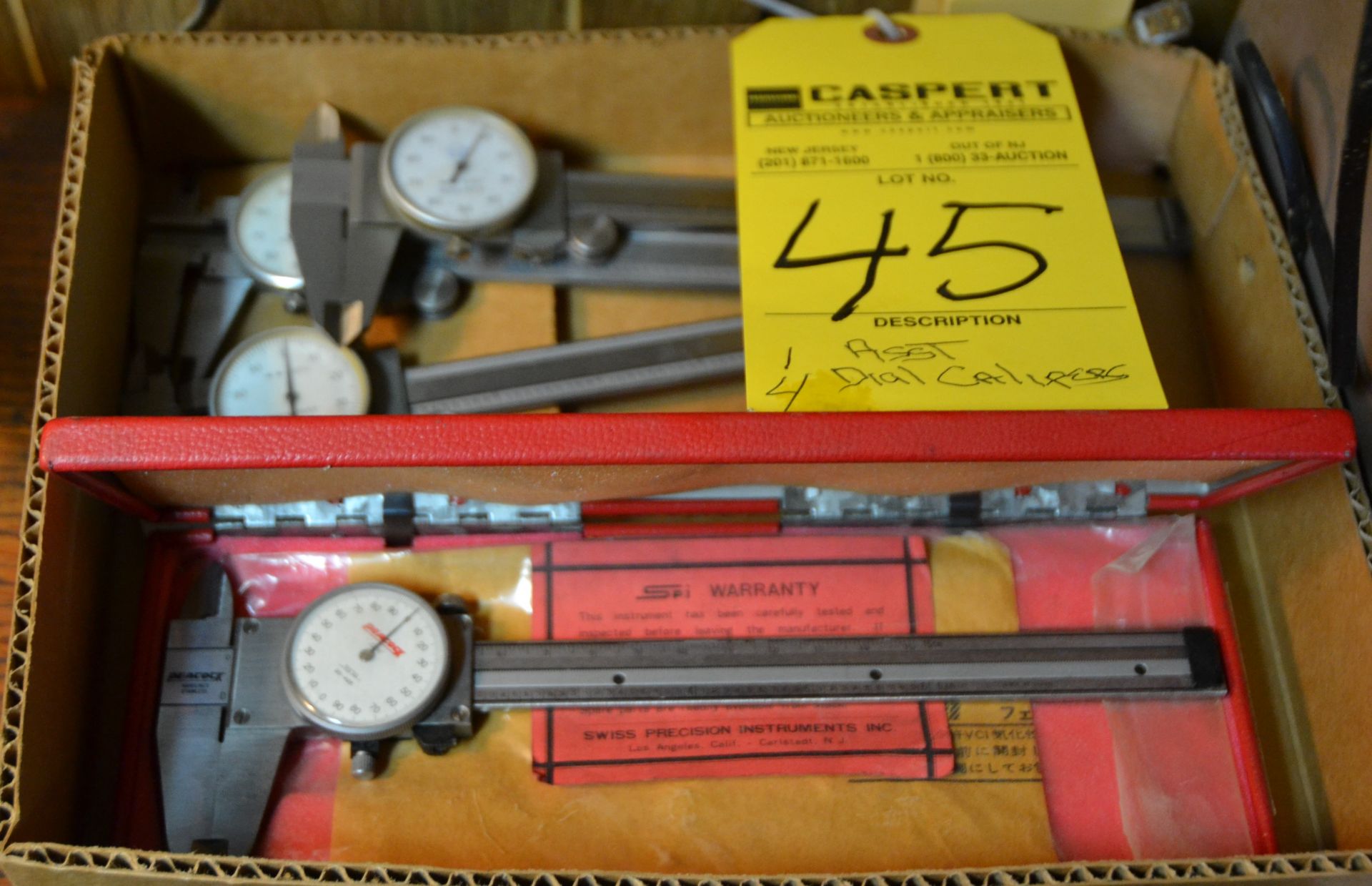 Assorted Dial Calipers