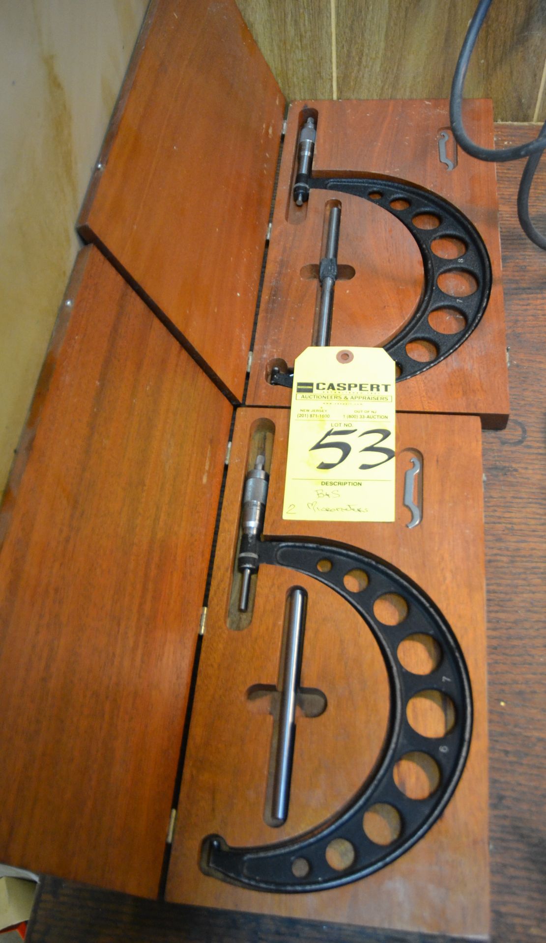 Brown & Sharpe Micrometers with Case