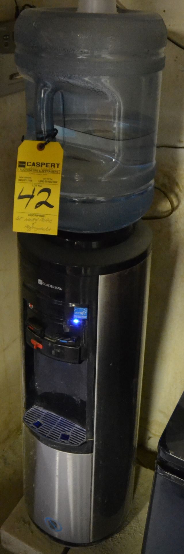 Lot - Water Cooler and Refrigerator