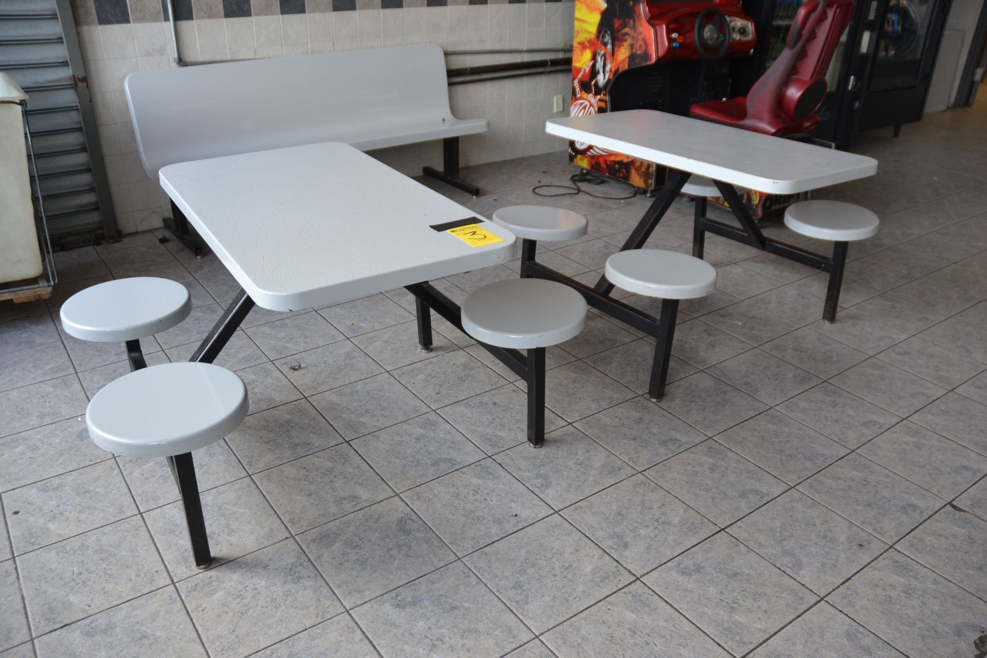 4-Seat Plastic Molded Picnic Tables