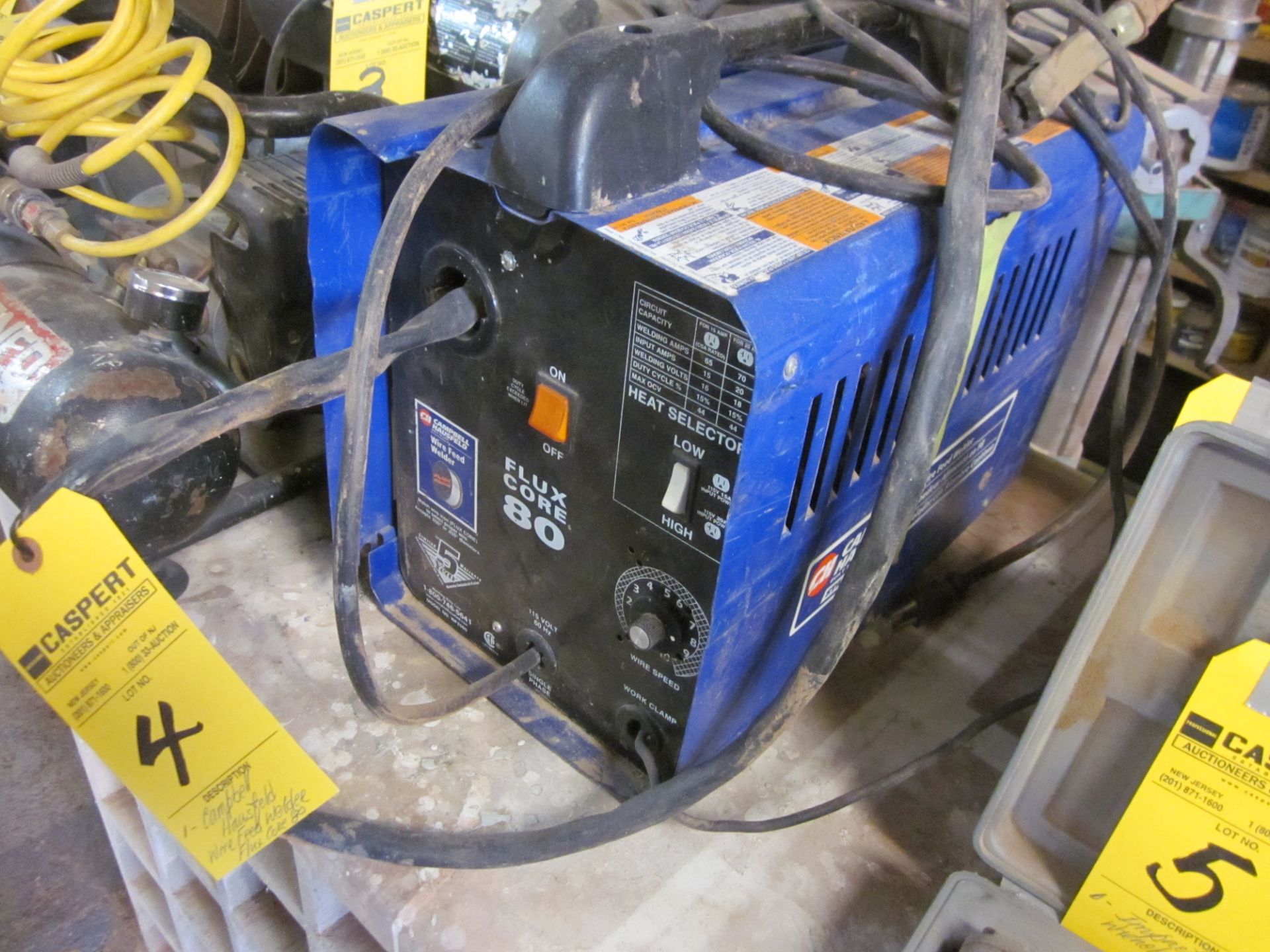 CAMPBELL HAUSFELD WIRE FEED WELDER FLEX CORE8D