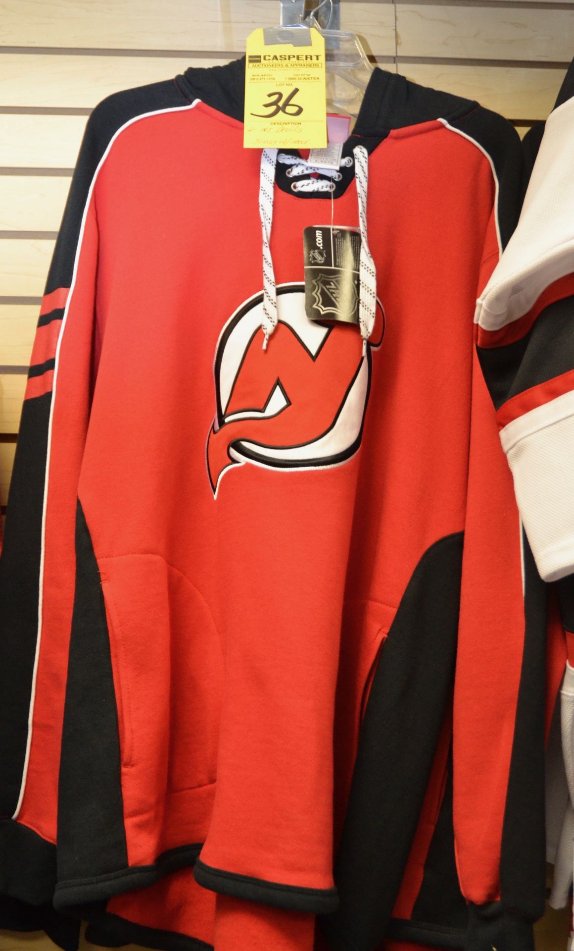 RED NEW JERSEY DEVILS HOODIES