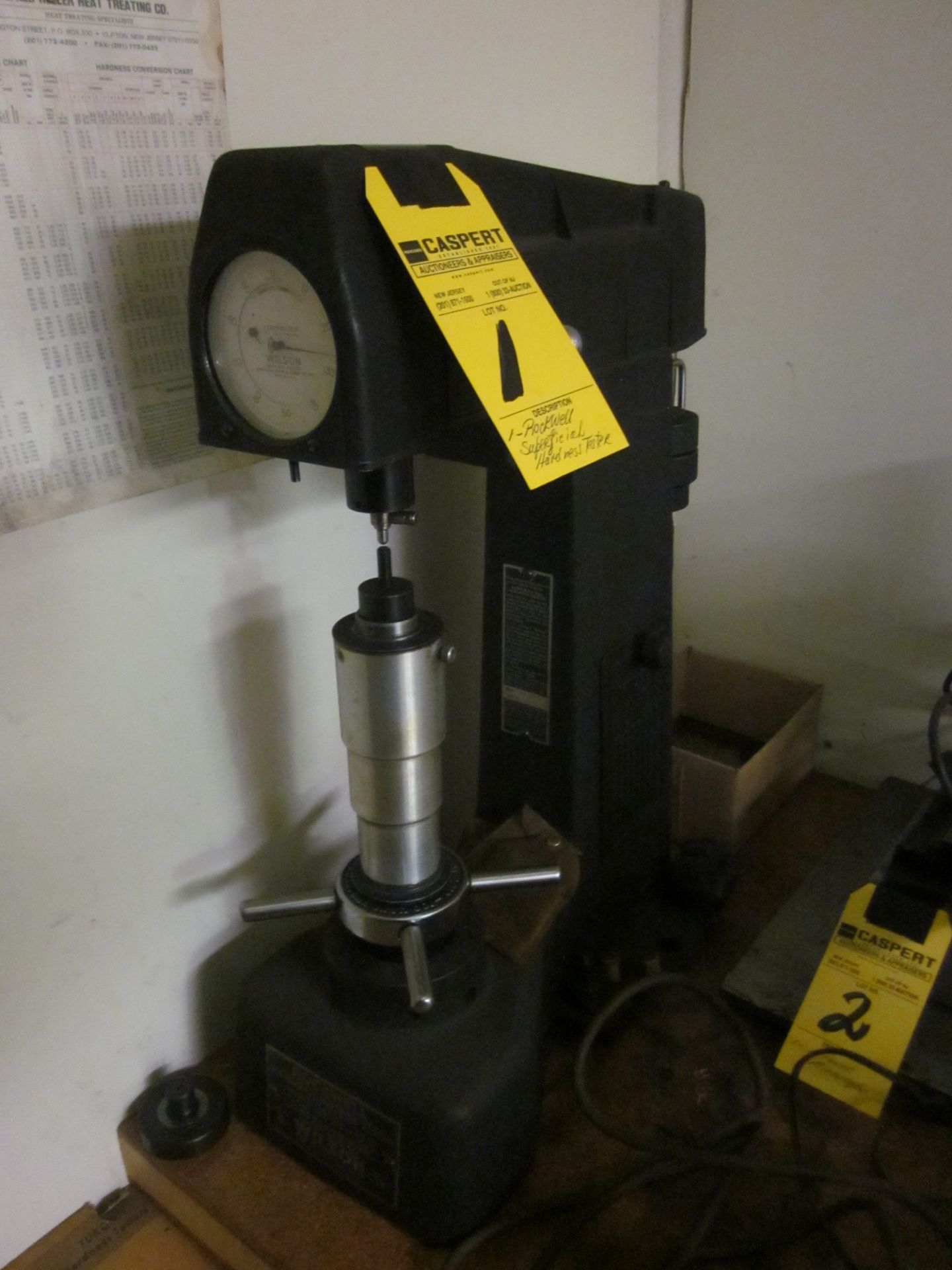 ROCKWELL SUPERFICIAL HARDNESS TESTER