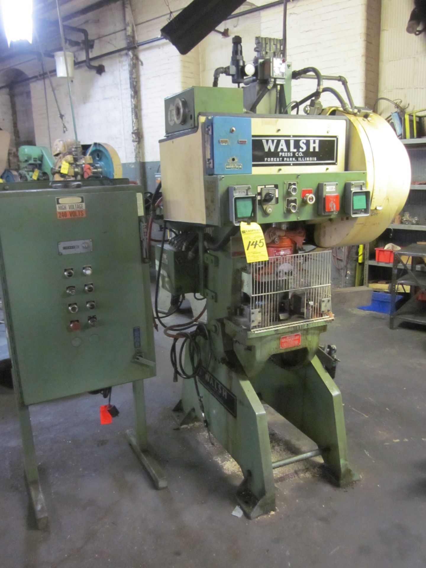 WALSH 18 TON PRESS, SN: 12396, 2-STROKE