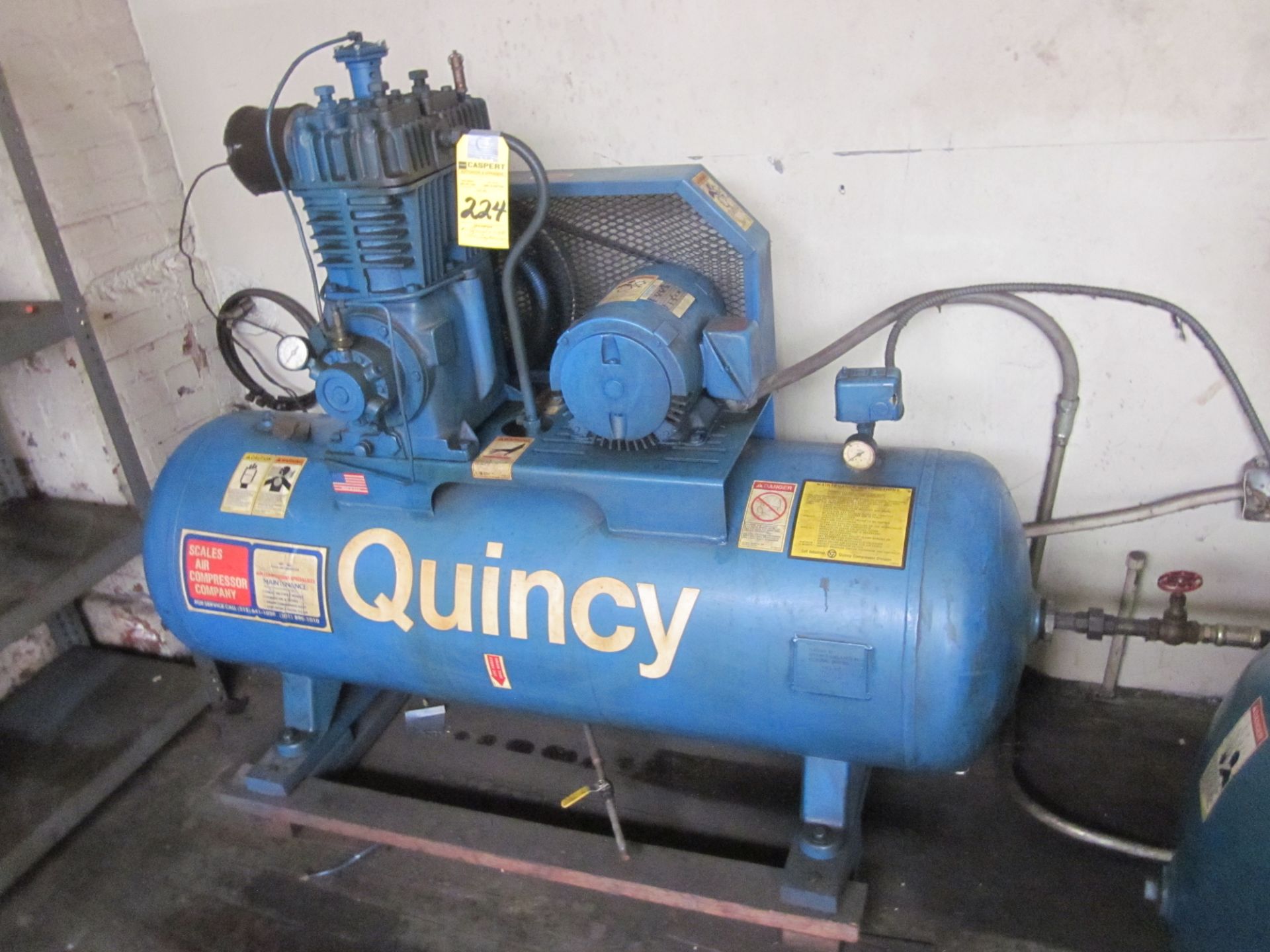 QUINCY 5HP AIR COMPRESSOR