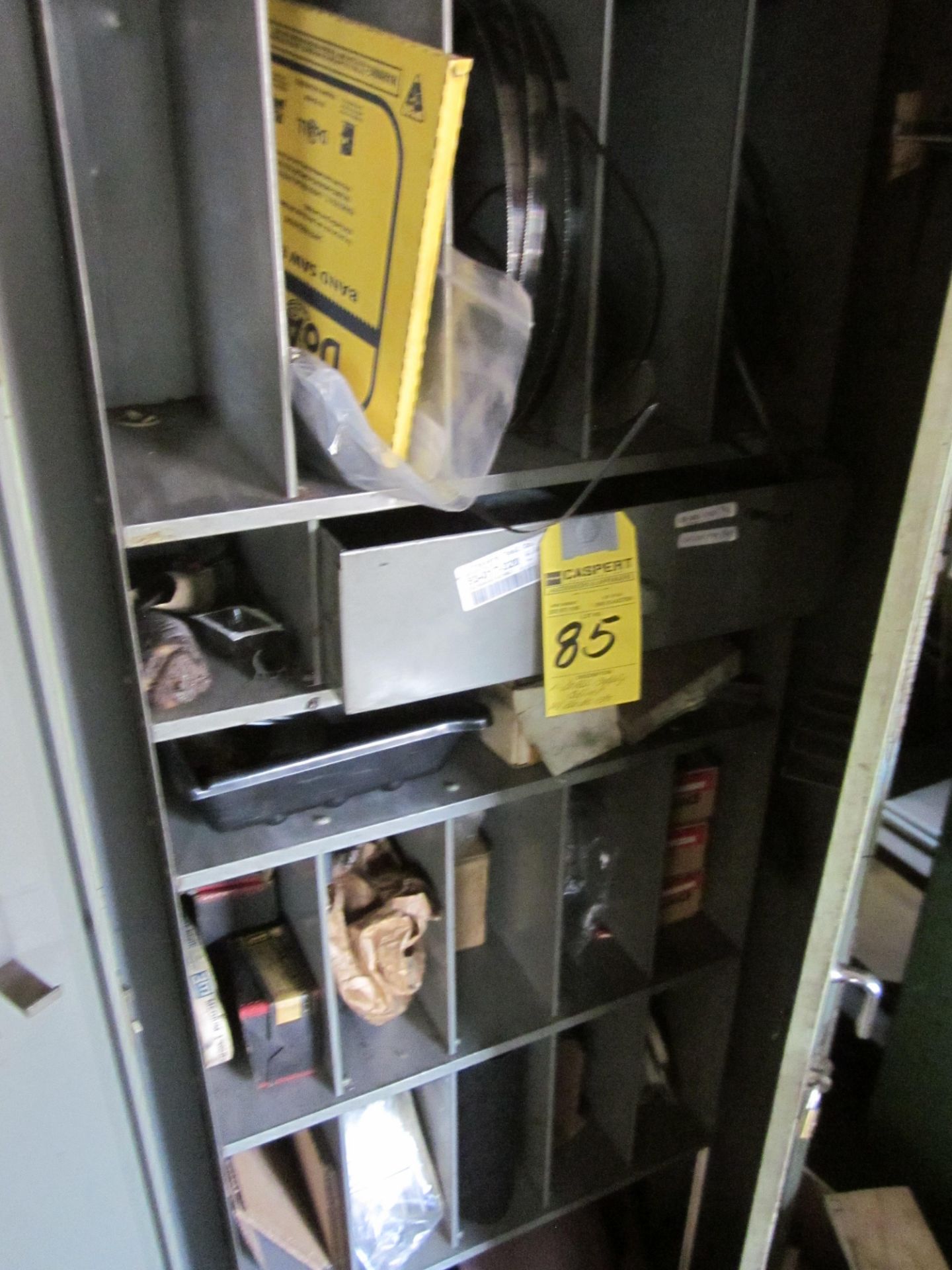 DO-ALL METAL CABINET WITH CONTENTS