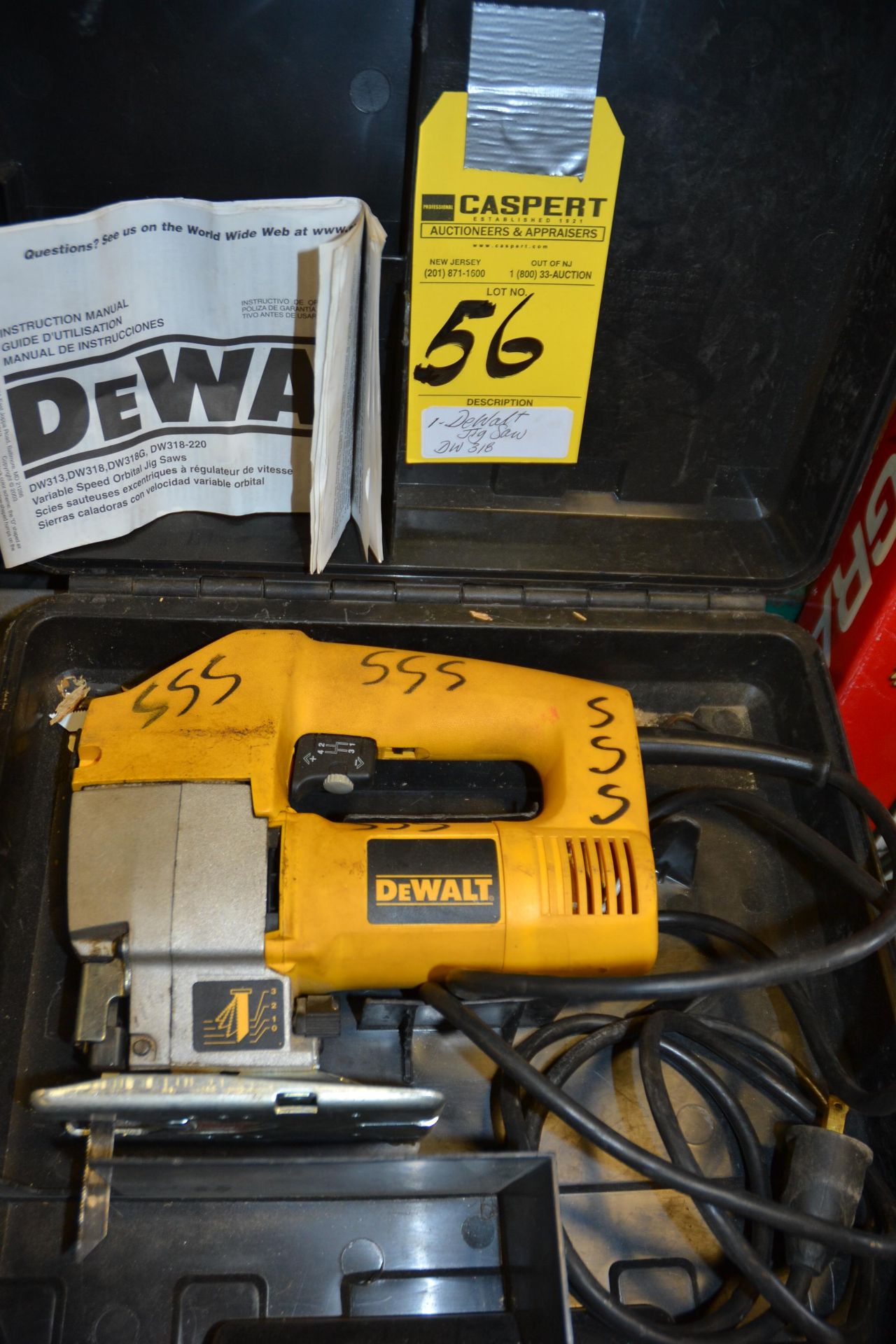 DEWALT DW 318 JIG SAW